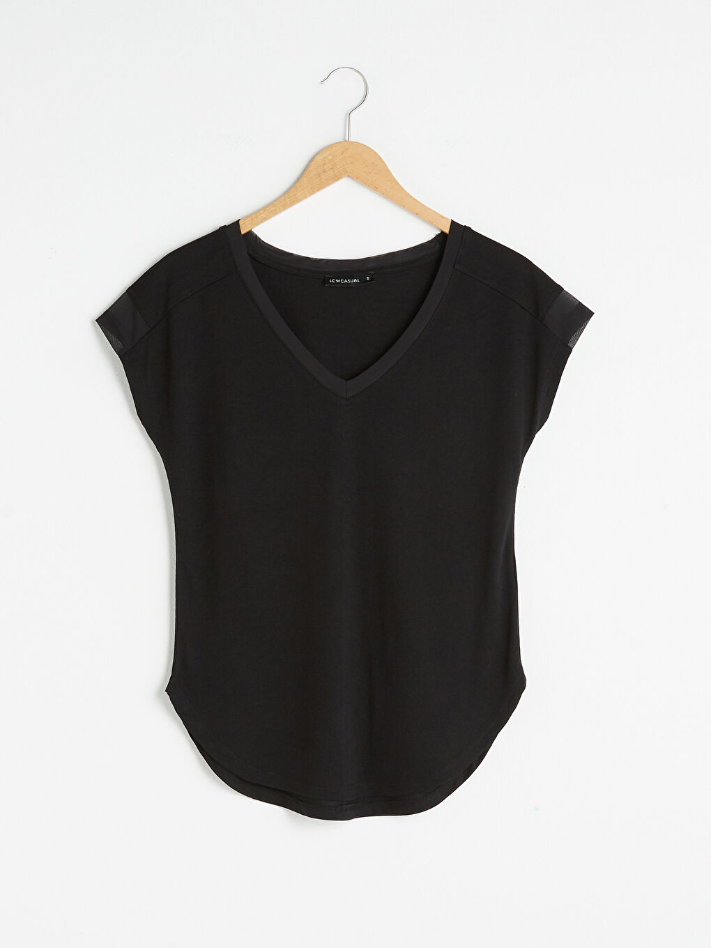 Xside Active V-Ausschnitt Regulär Kurzarm Damen Sport-T-Shirt -S1IA12Z8-CVL