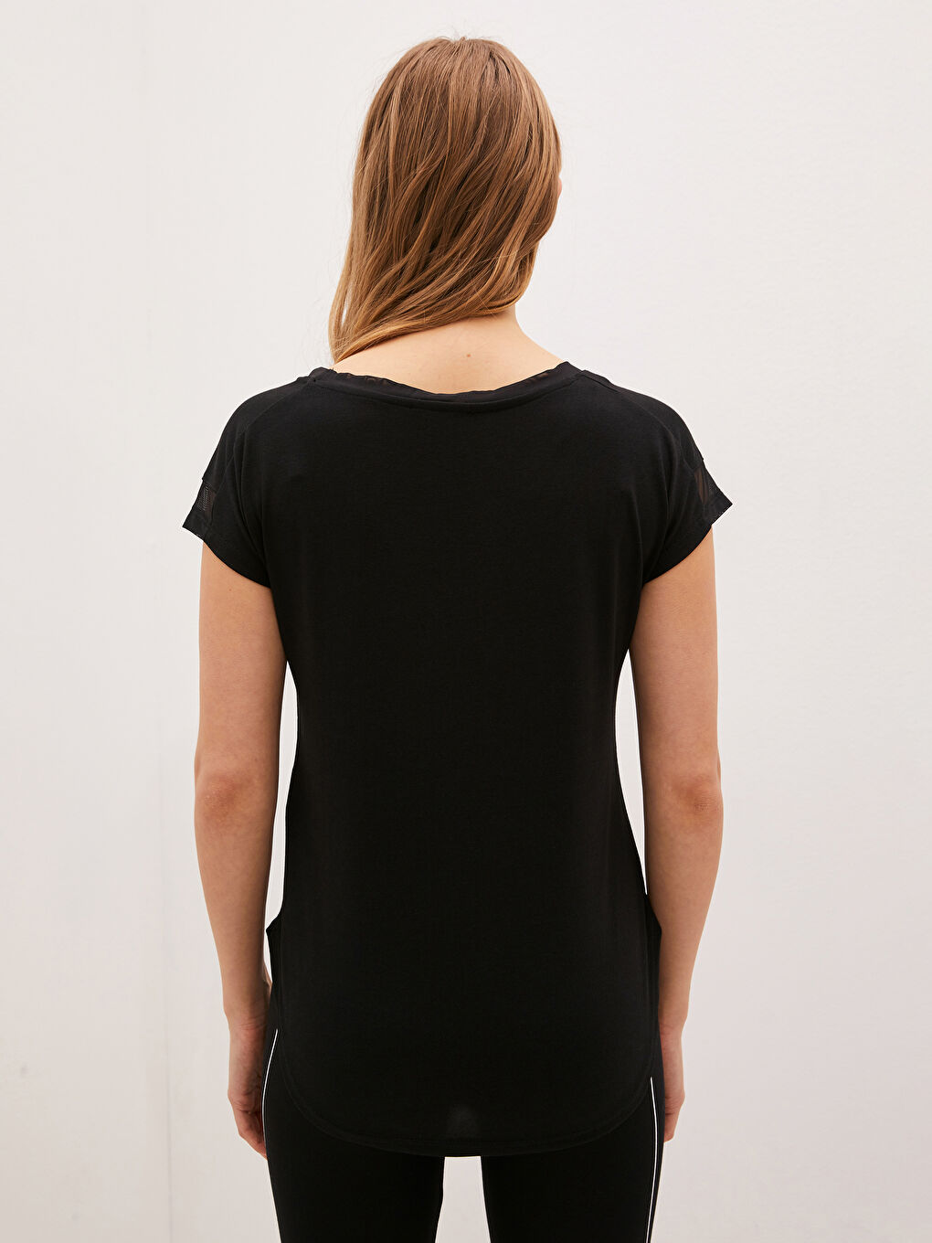 Xside Active V-Ausschnitt Regulär Kurzarm Damen Sport-T-Shirt -S1IA12Z8-CVL