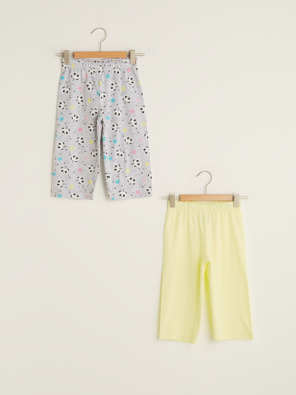 Elasticated Waist Girls' Pyjama Bottoms 2 Pack