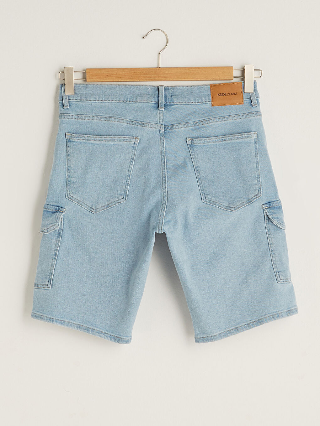 Standard Fit Men's Denim Shorts-6