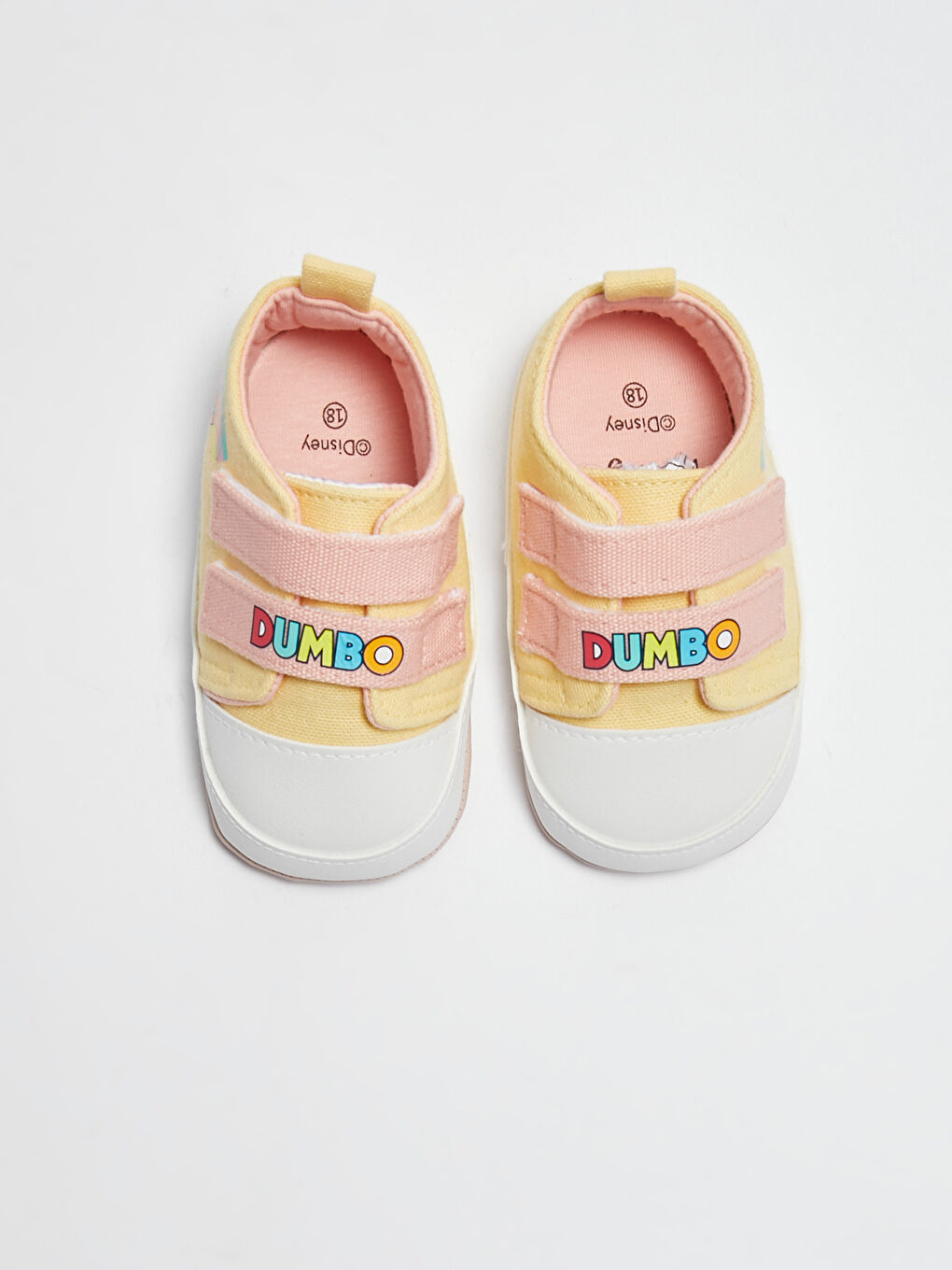 Sarı Baskılı Cırt Cırtlı Kız Bebek Yürüme Öncesi Ev Botu-4