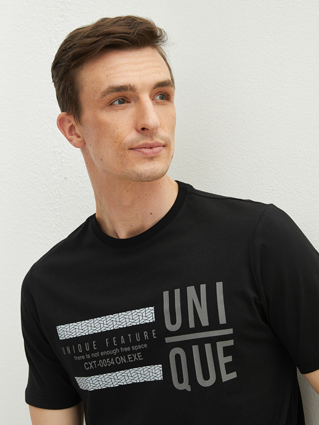 T-shirt Me Jakë Të Rrumbullakët, Me Mëngë Të Shkurtra, Me Stampim, Pambuku I Krehur Për Burra-4