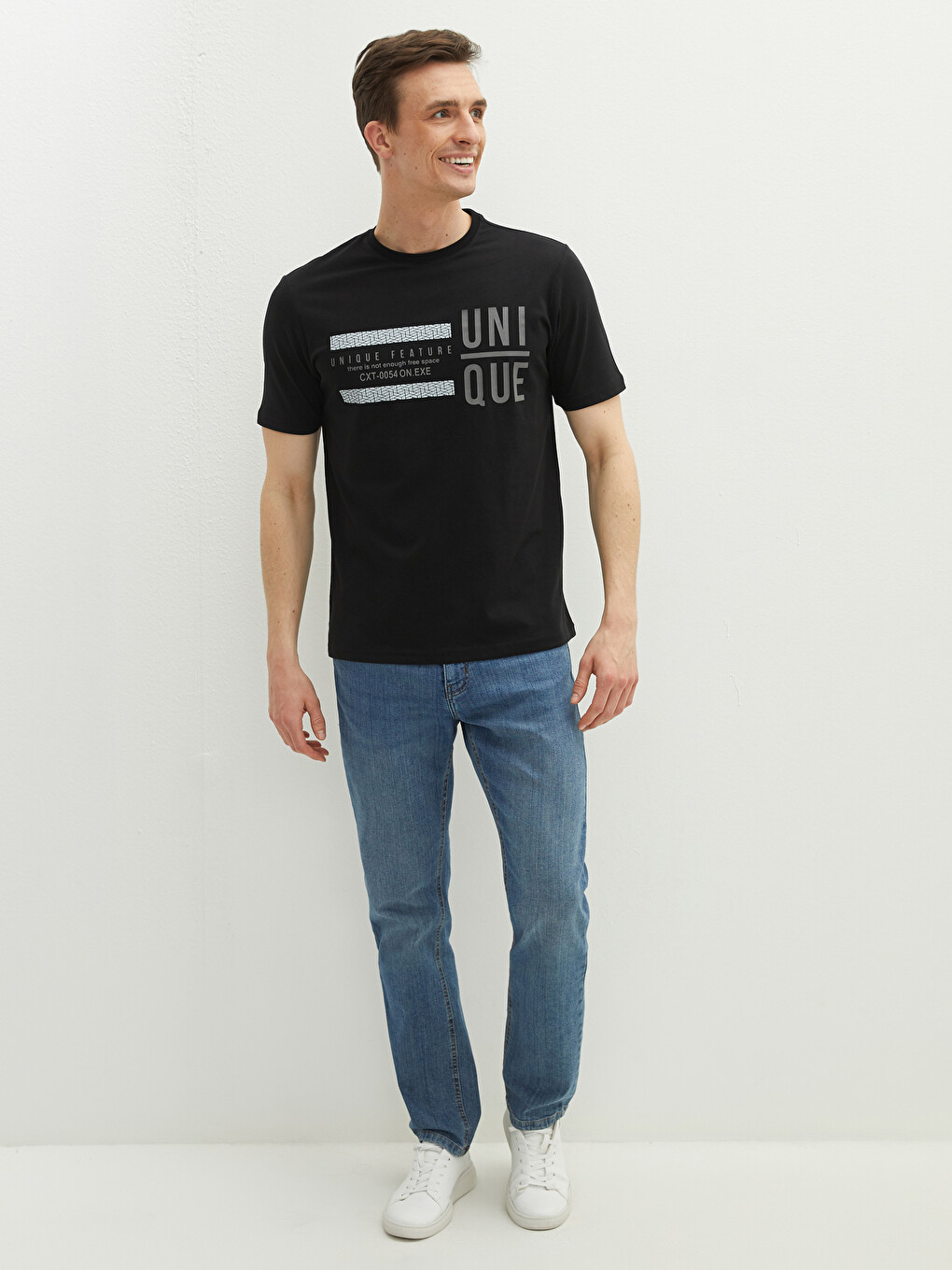 T-shirt Me Jakë Të Rrumbullakët, Me Mëngë Të Shkurtra, Me Stampim, Pambuku I Krehur Për Burra-5