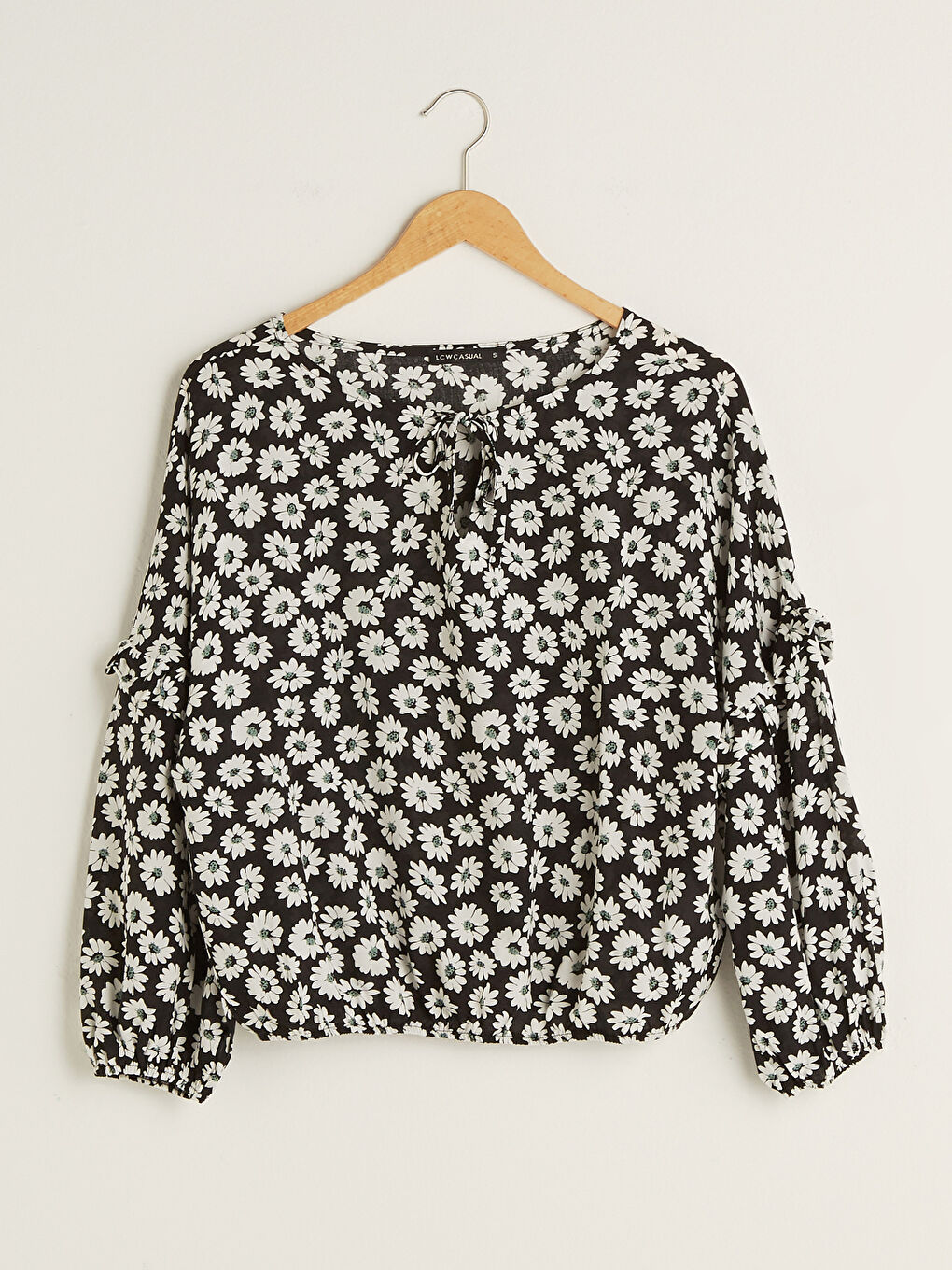 Әйелдер қара Блузка-6