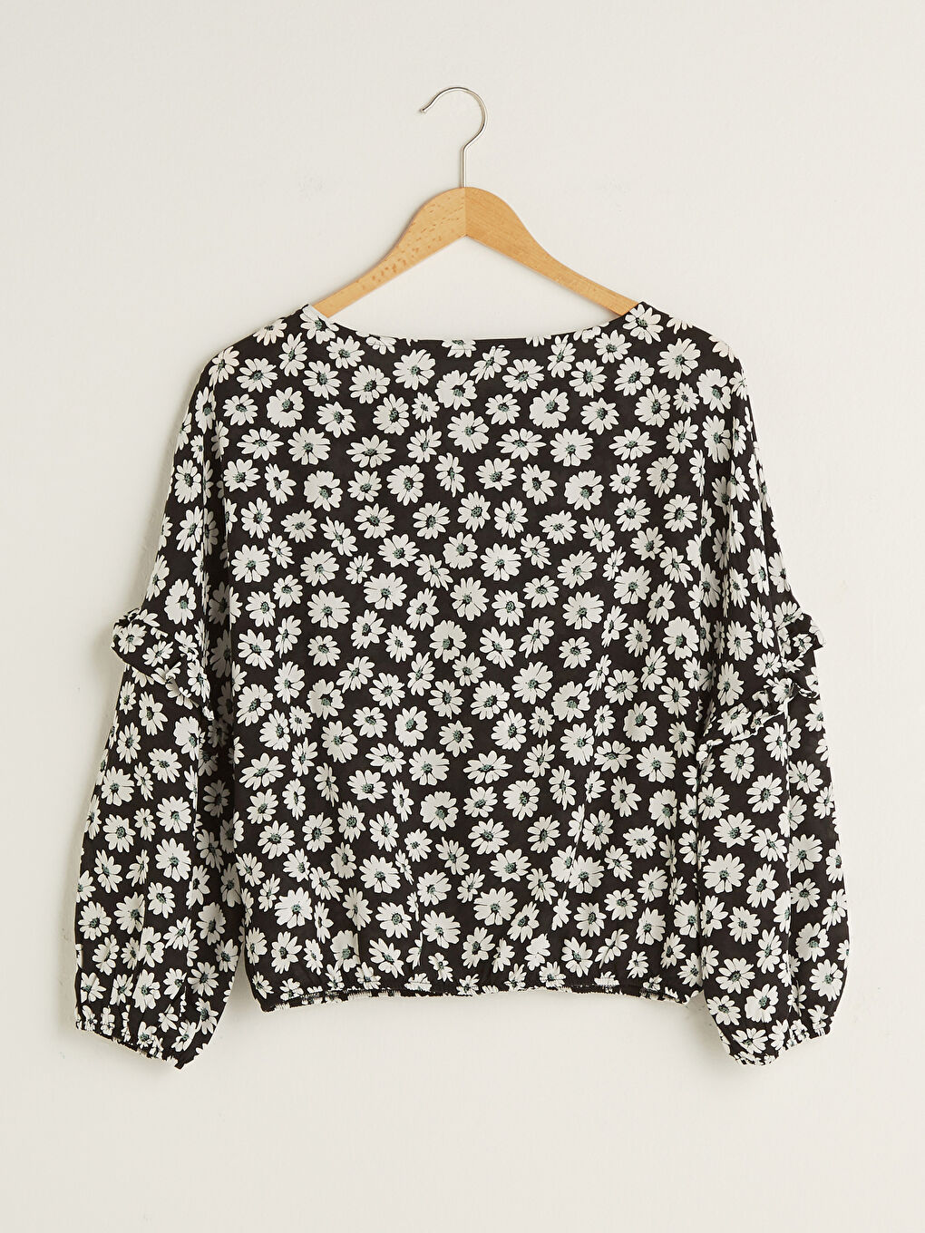 Әйелдер қара Блузка-8