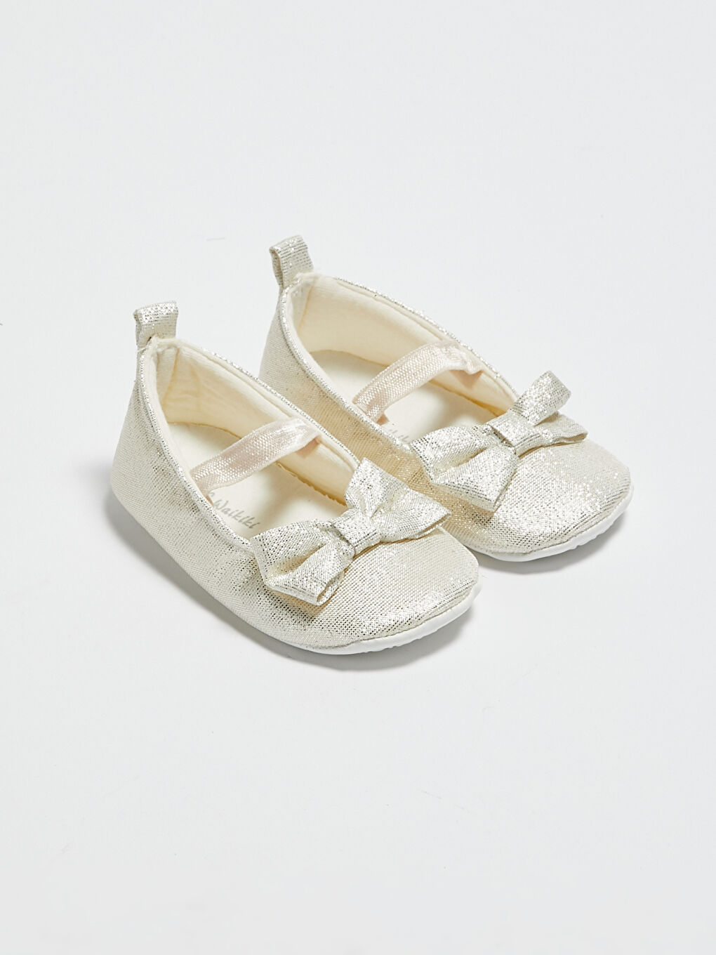 Пинетки-балетки для малышек с бантом и повязкой на голову-2