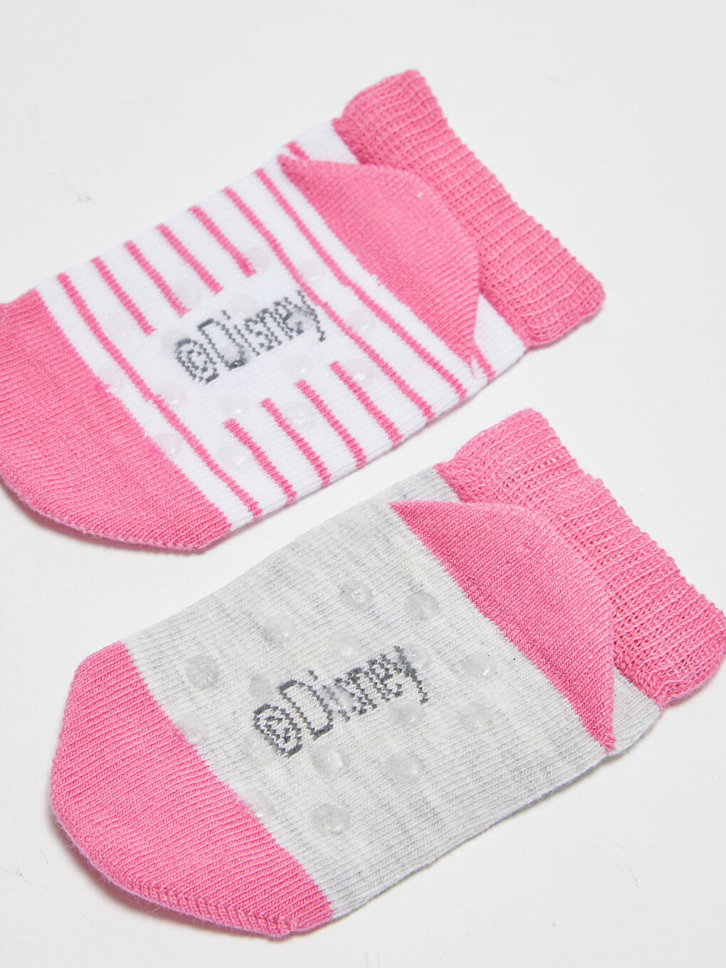 Beyaz Winnie the Pooh Kız Bebek Patik Çorap 4'lü-2