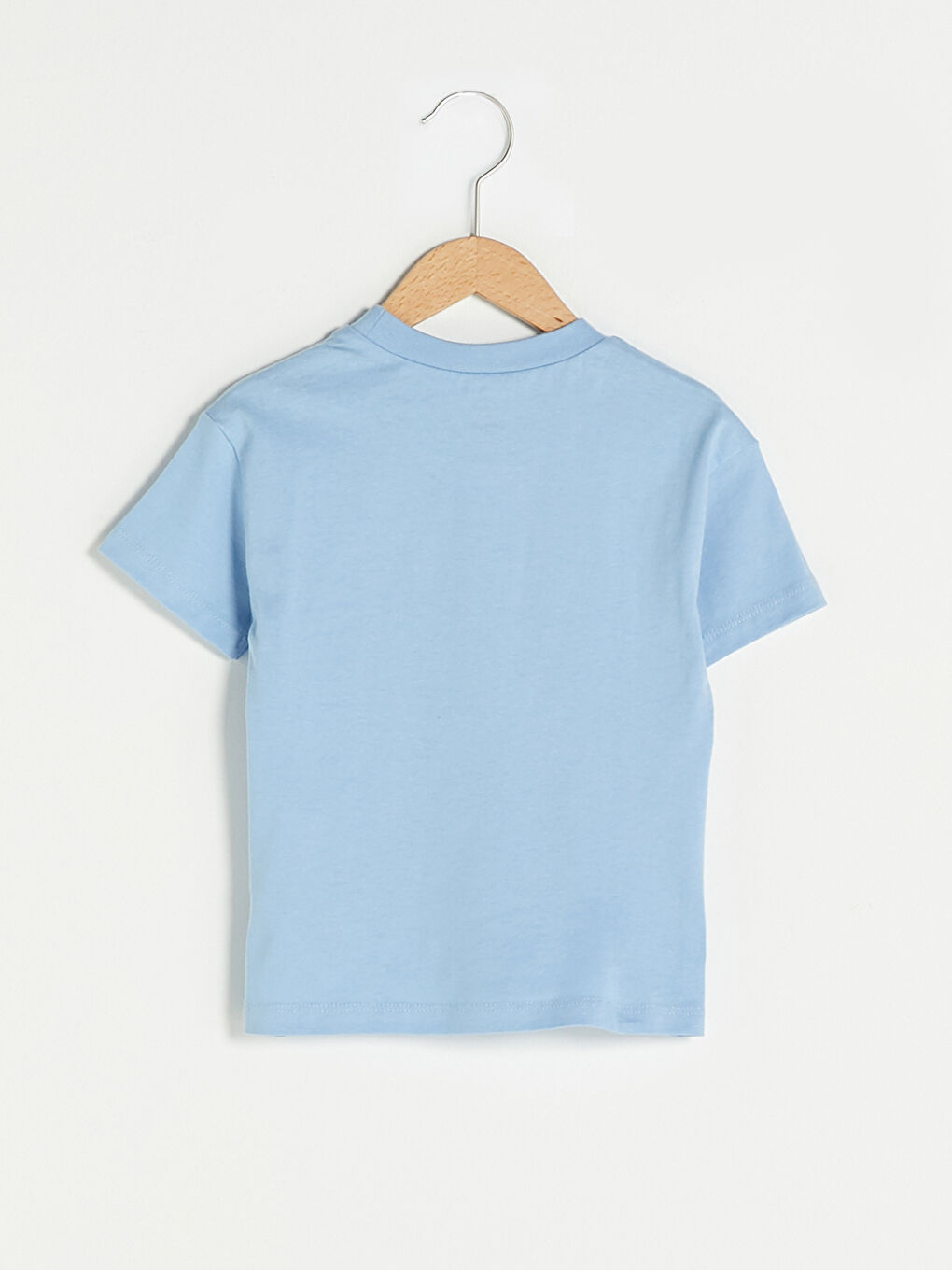 Crew Neck Short Sleeve Printed Cotton Baby Boy T-Shirt-1