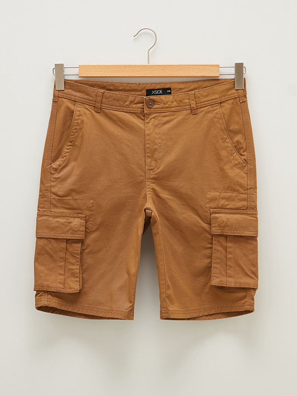 Standard Fit Twill Men's Cargo Shorts-5