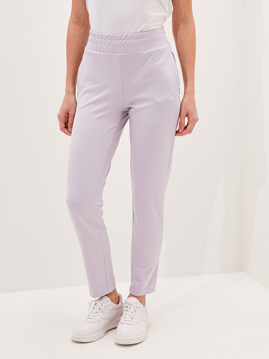 XSIDE ACTIVE Elastic Waist Pocket Detailed Women's Sports Sweatpants -S1IP95Z8-UNK