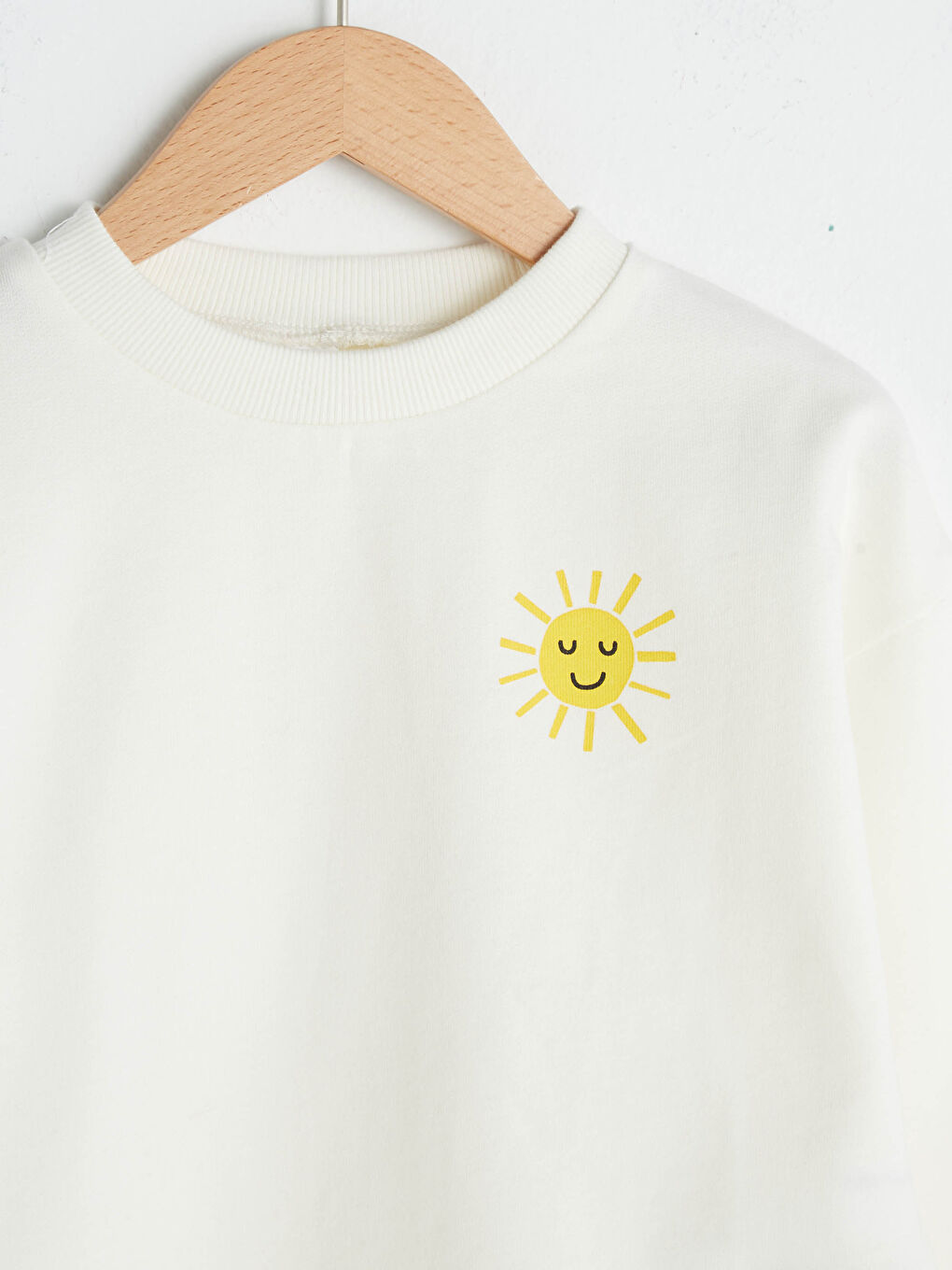 Sweat-shirt bébé garçon imprimé à manches longues et col rond-2