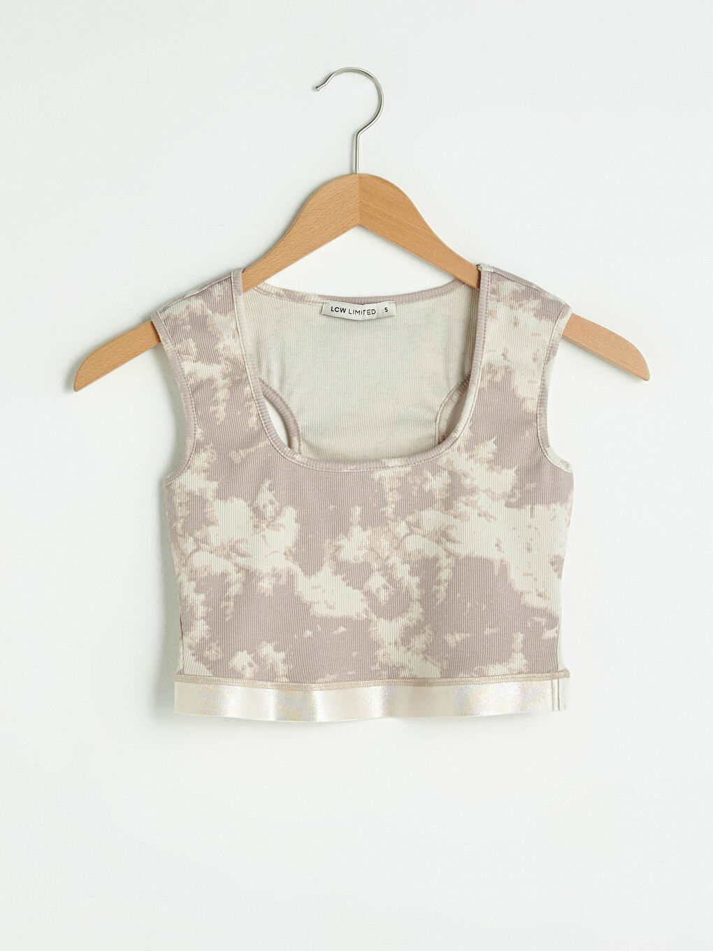 Maiou Bustier Pentru Femei Cu Guler Pătrat și Imprimeu-7