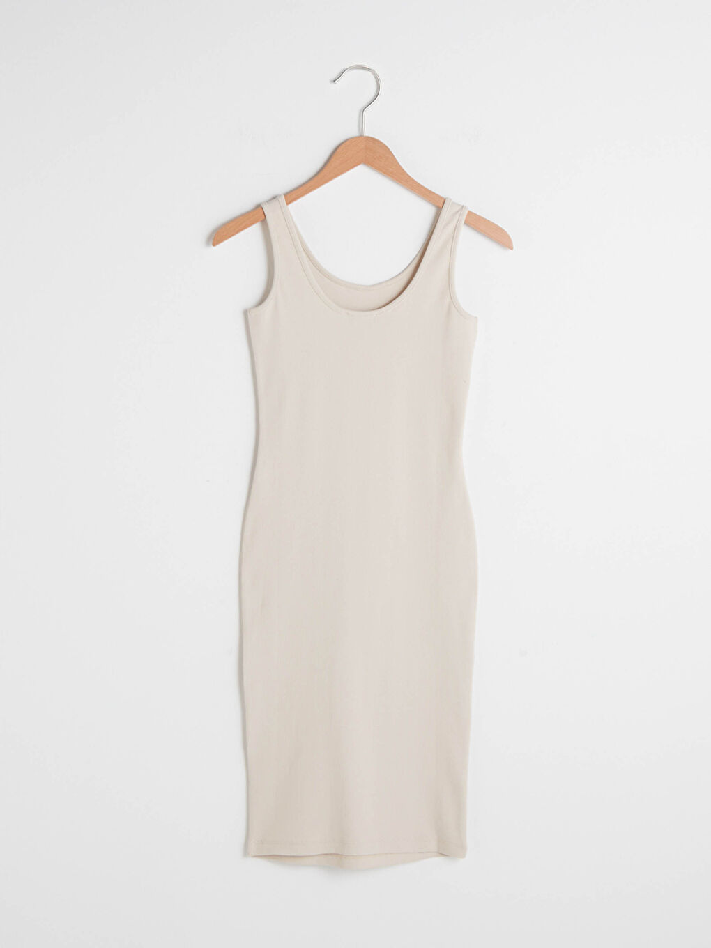 U Neck Printed Cotton Women Dress-9