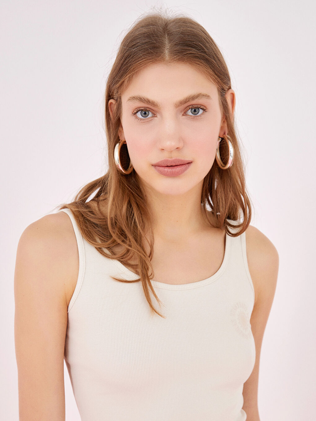 U Neck Printed Cotton Women Dress-4