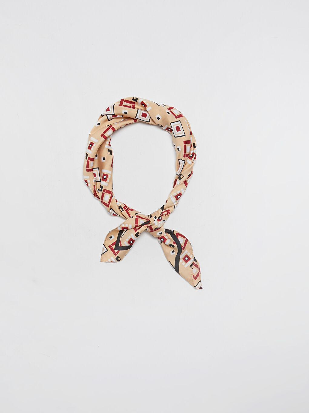 Bandană din Satin Imprimat pentru Femei-3