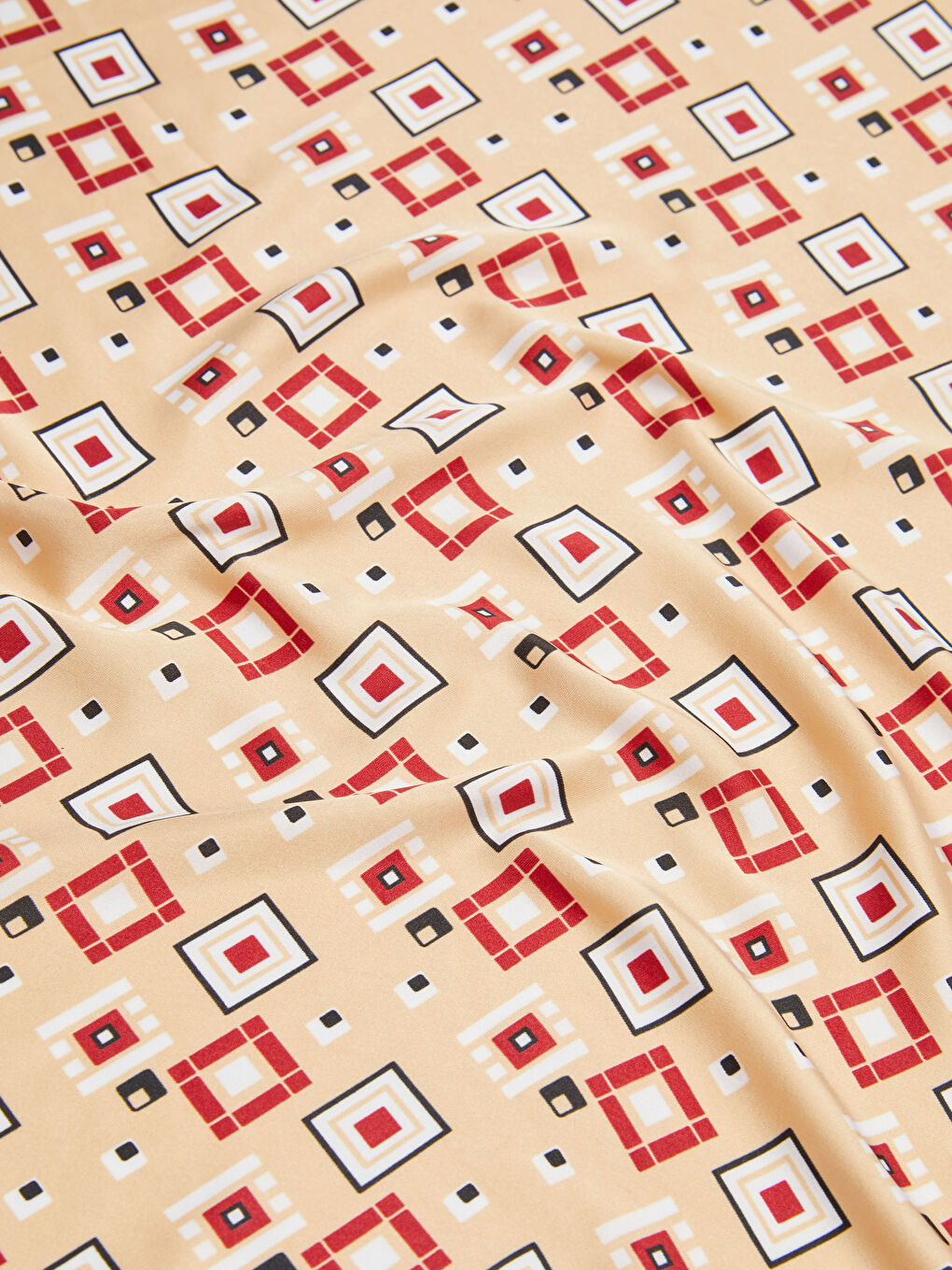 Bandană din Satin Imprimat pentru Femei-4