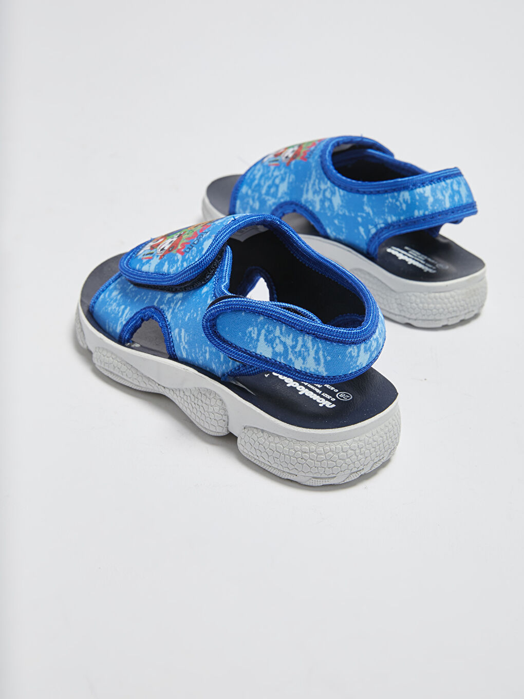 Mavi Paw Patrol Lisanslı Cırt Cırtlı Erkek Çocuk Sandalet-4