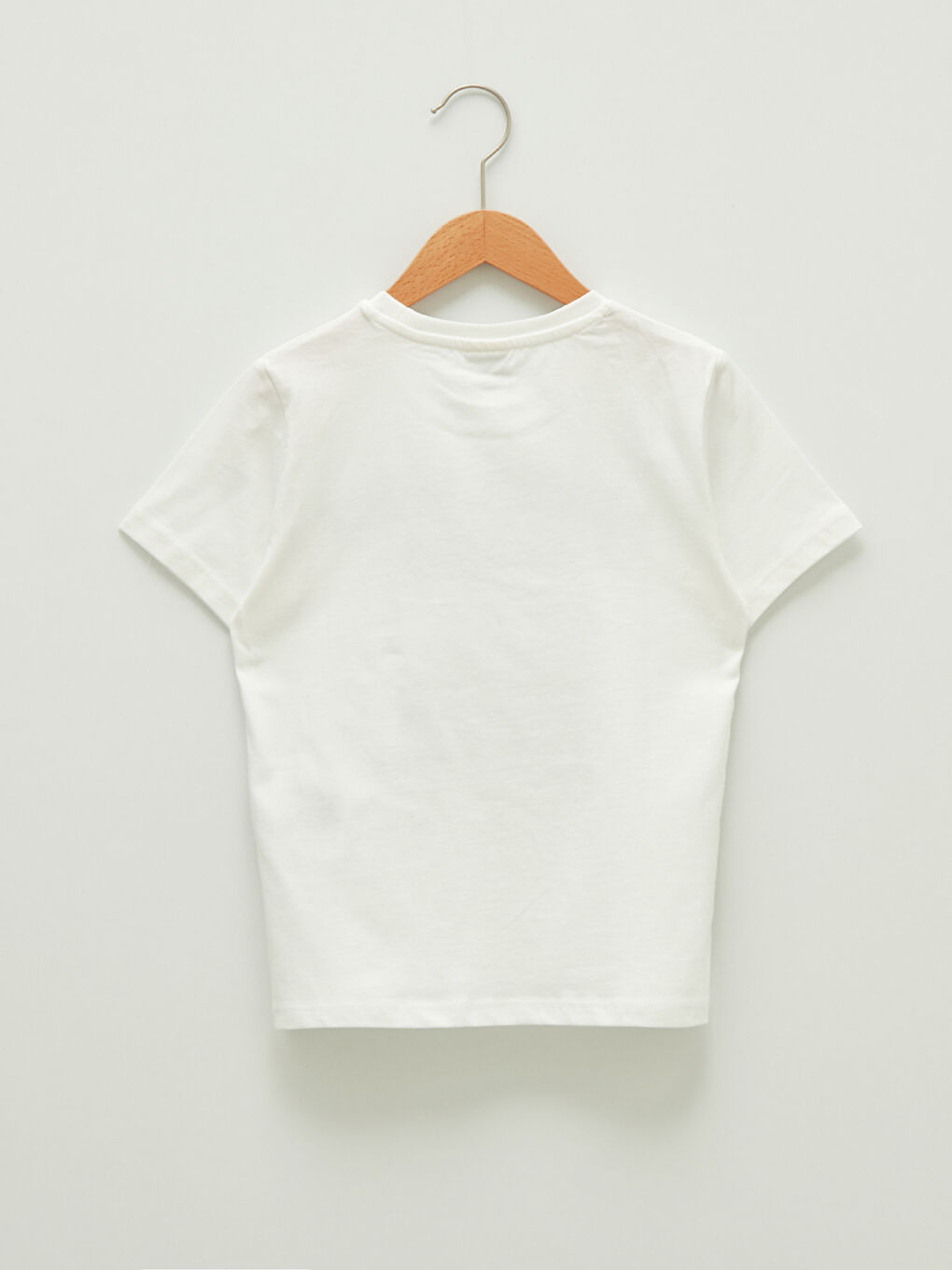 T-shirt Garçon à Manches Courtes Imprimé Hologramme Col Rond-1