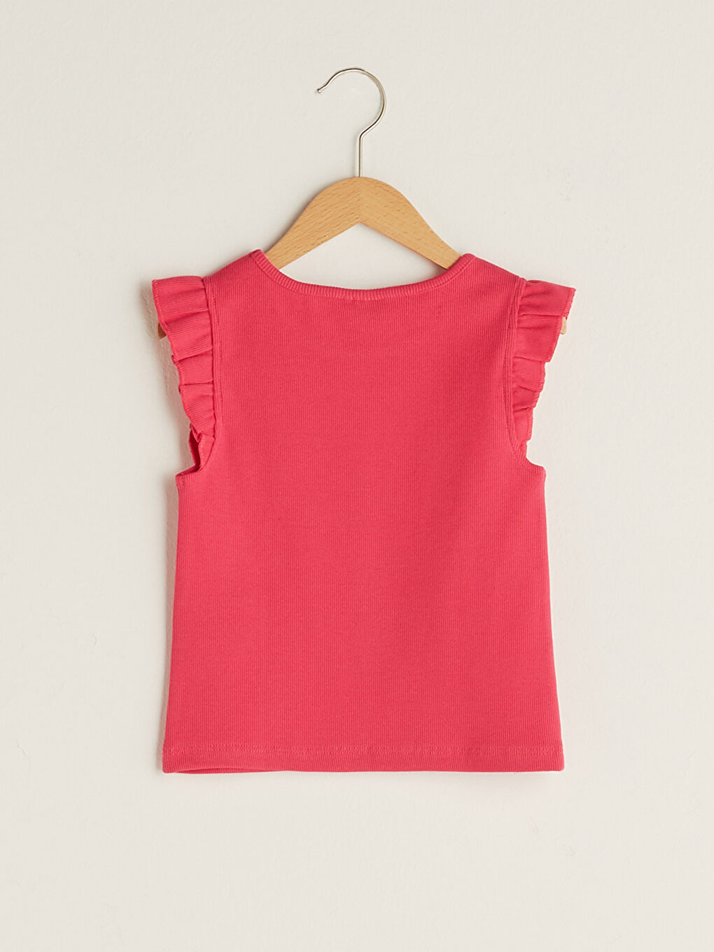 Débardeur Basique en Coton à Col Rond pour Fille-1
