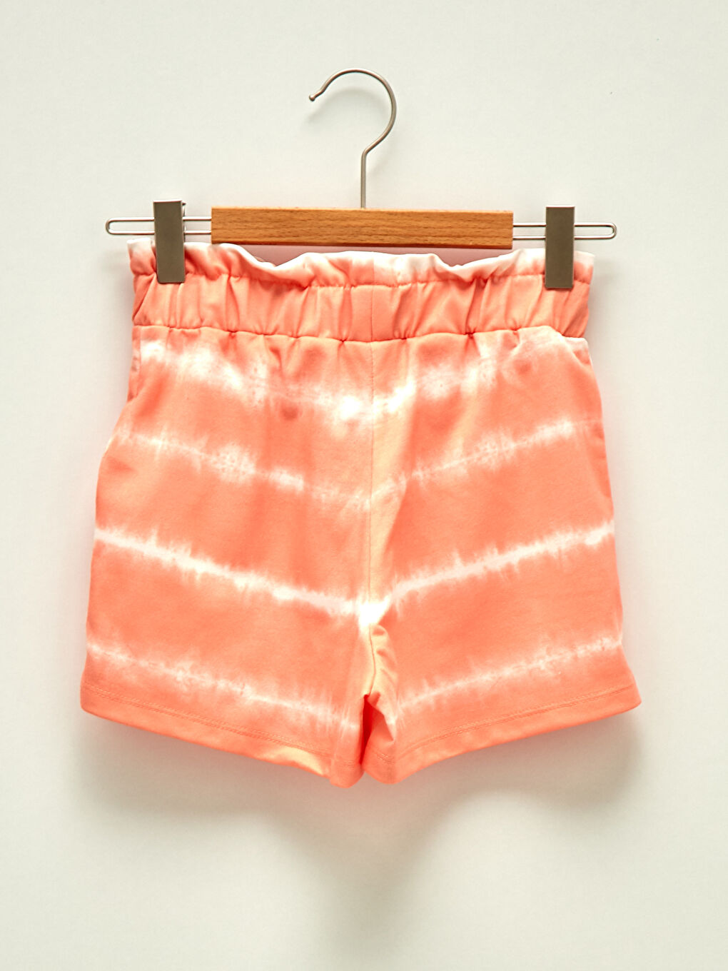 Elasticated Waist Tie-Dye Patterned Girls' Shorts-1