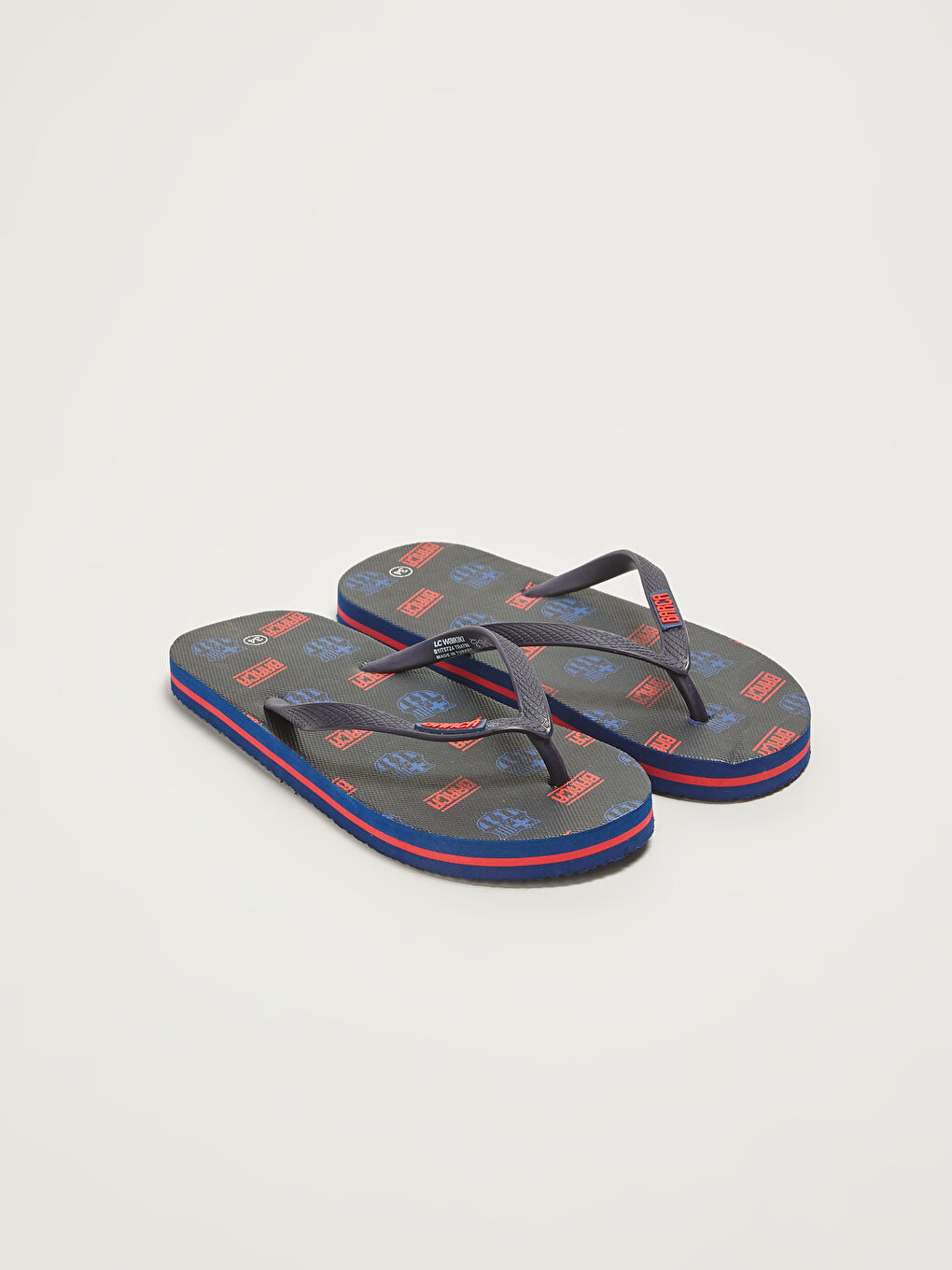 Printed Flip Flops Boy's Beach Slippers