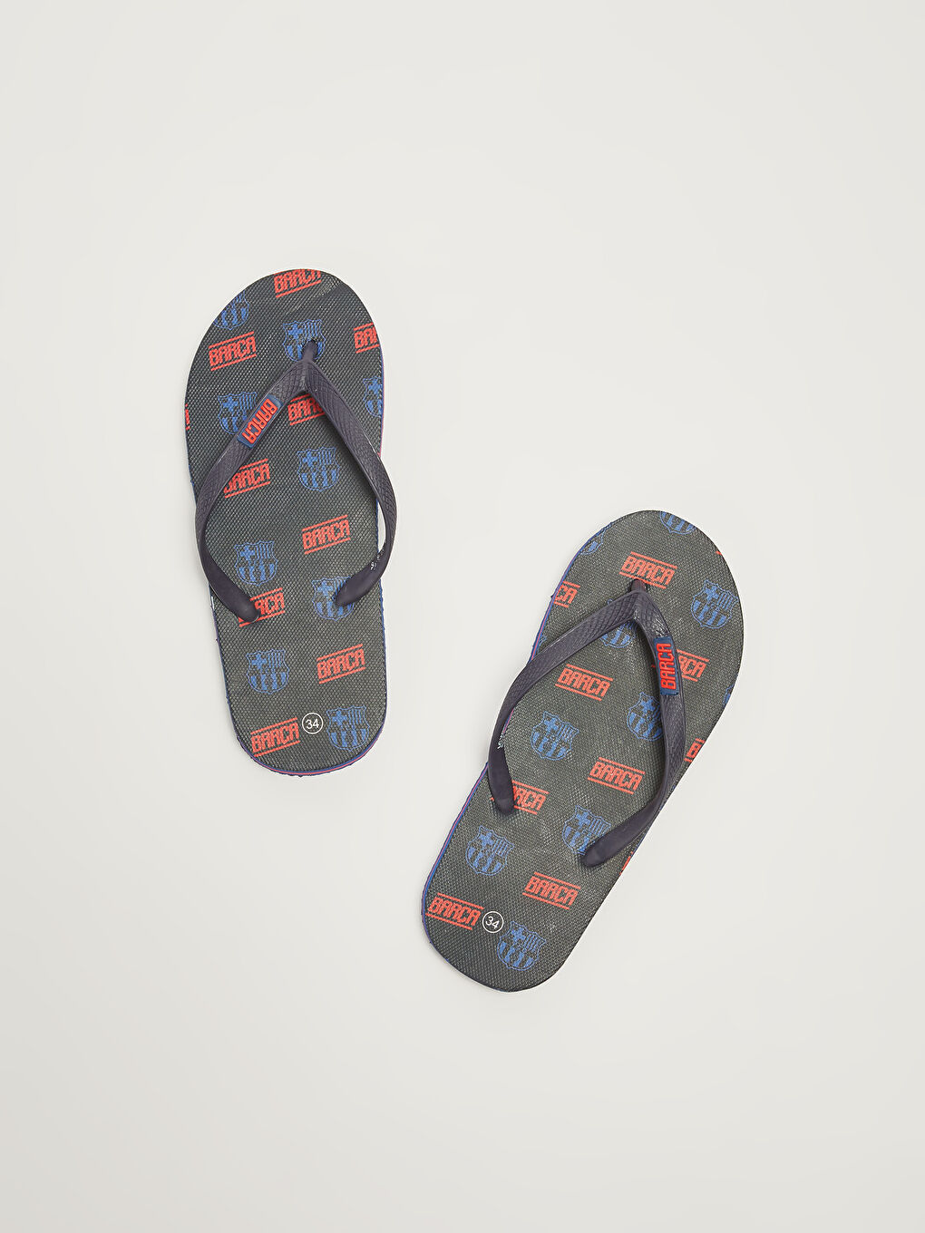 Printed Flip Flops Boy's Beach Slippers-2
