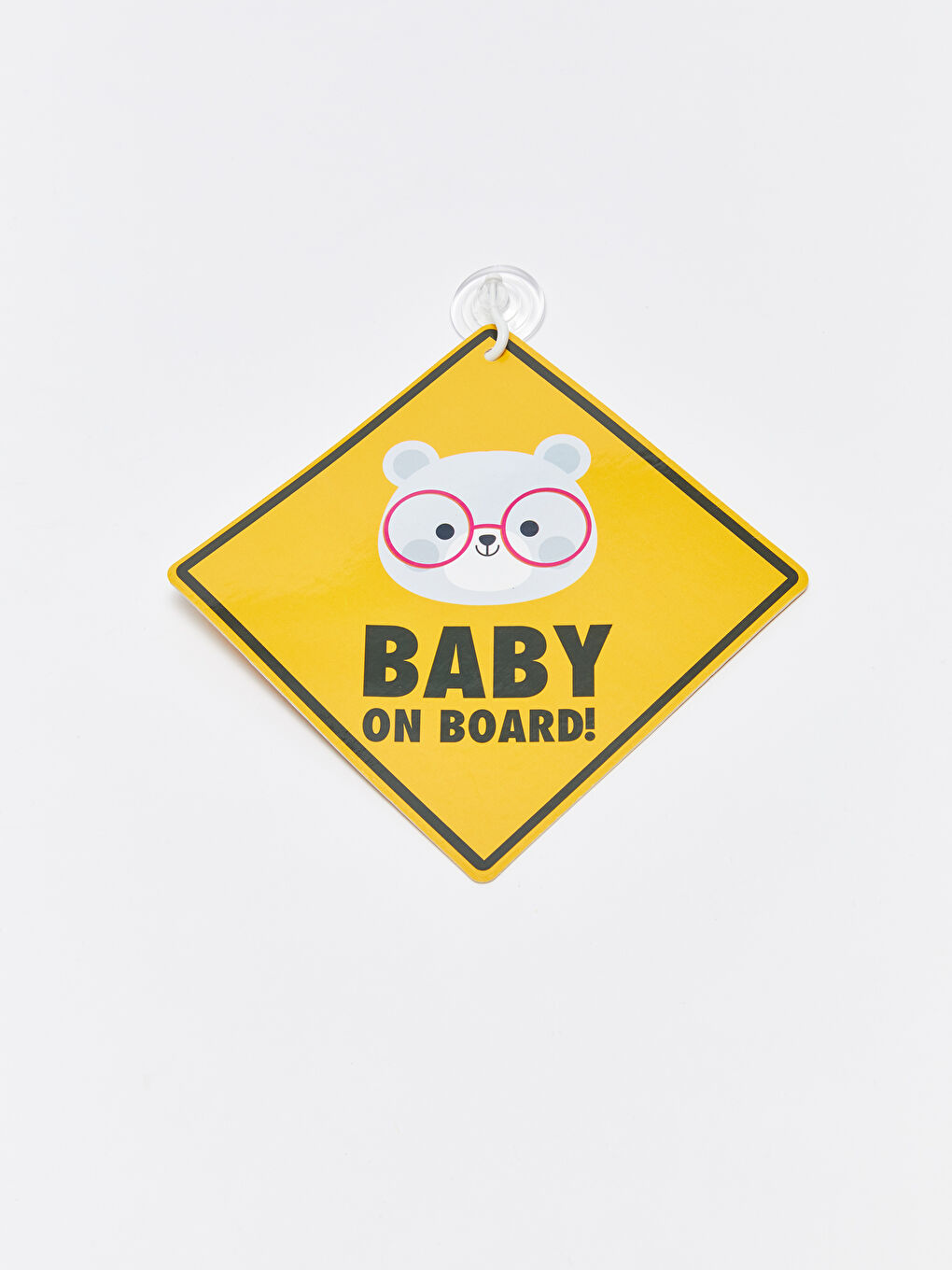 فيه بيبي بـ قاعدة شفط - علامة تحذير-1