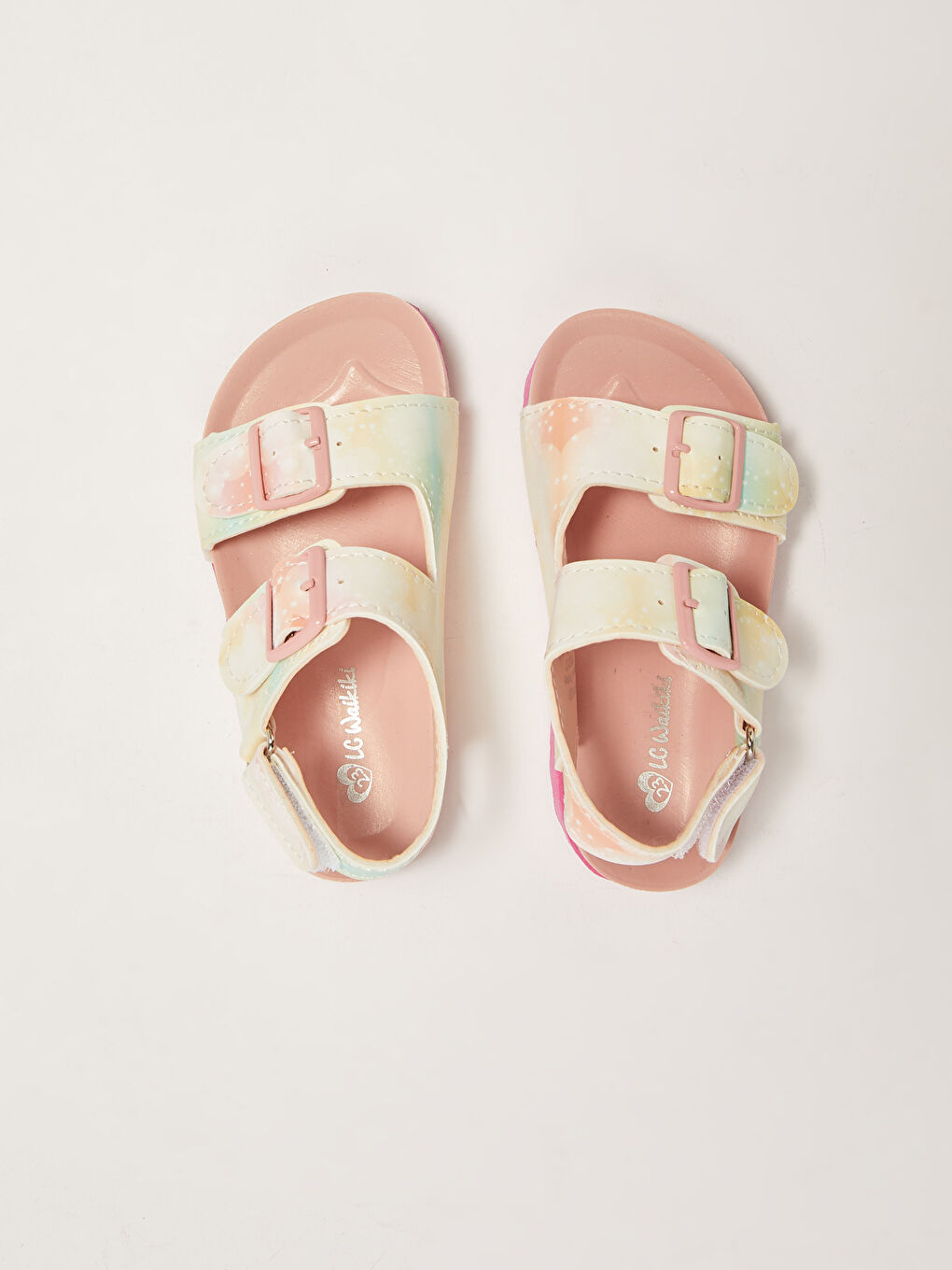 Sandales Bébé Fille À Double Bride Et Fermeture Velcro-4