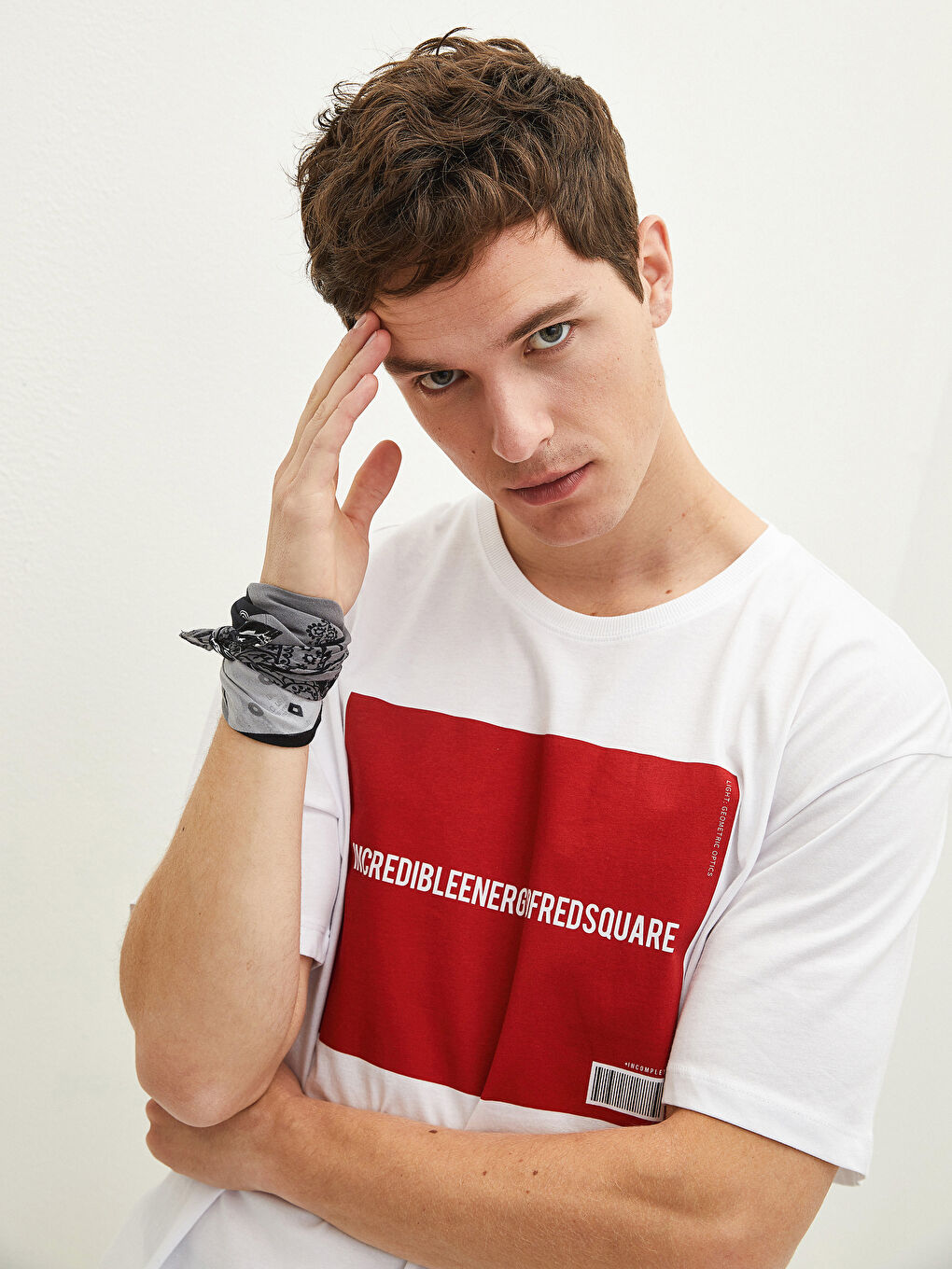 Karışık Desenli Erkek Bandana 2'li-3