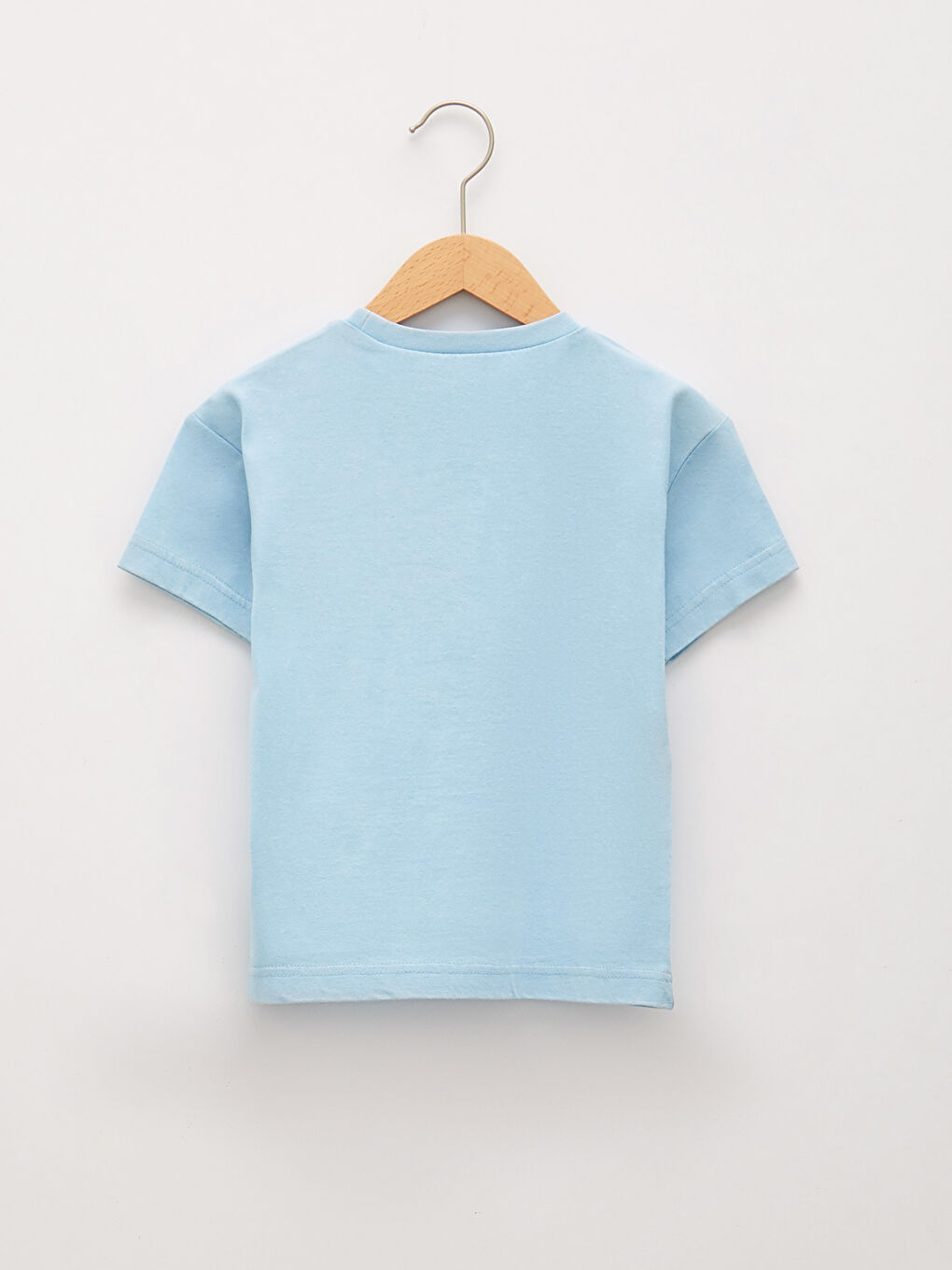 Crew Neck Short Sleeve Donald Duck Printed Baby Boys' T-Shirt-1