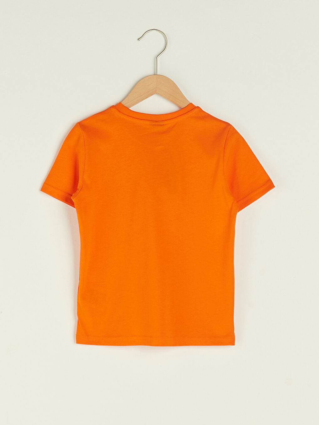 Crew Neck Printed Short Sleeve Cotton Boy T-shirt -S1J173Z4-KYD