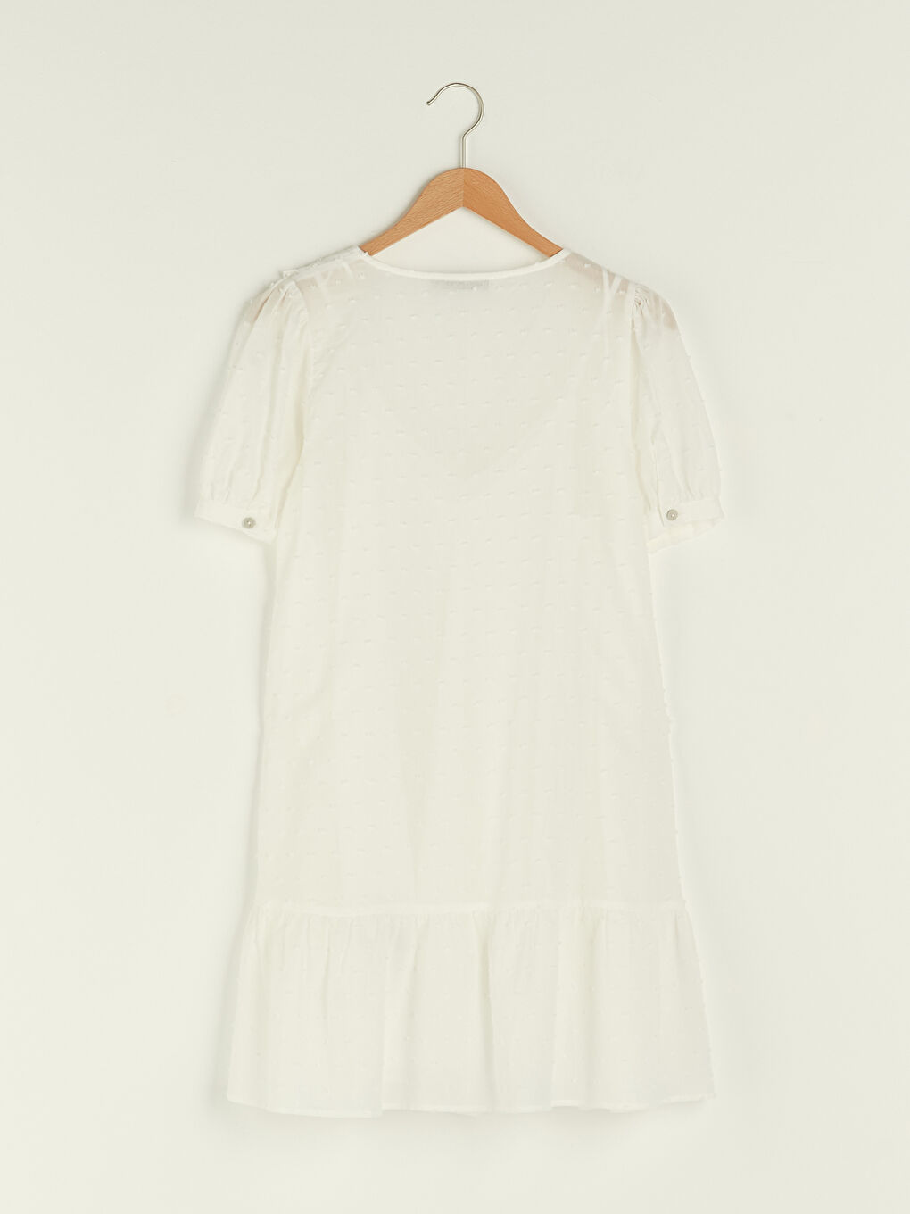 Robe Femme Tissu Tissé Imprimé Manches Courtes Col Claudine-9