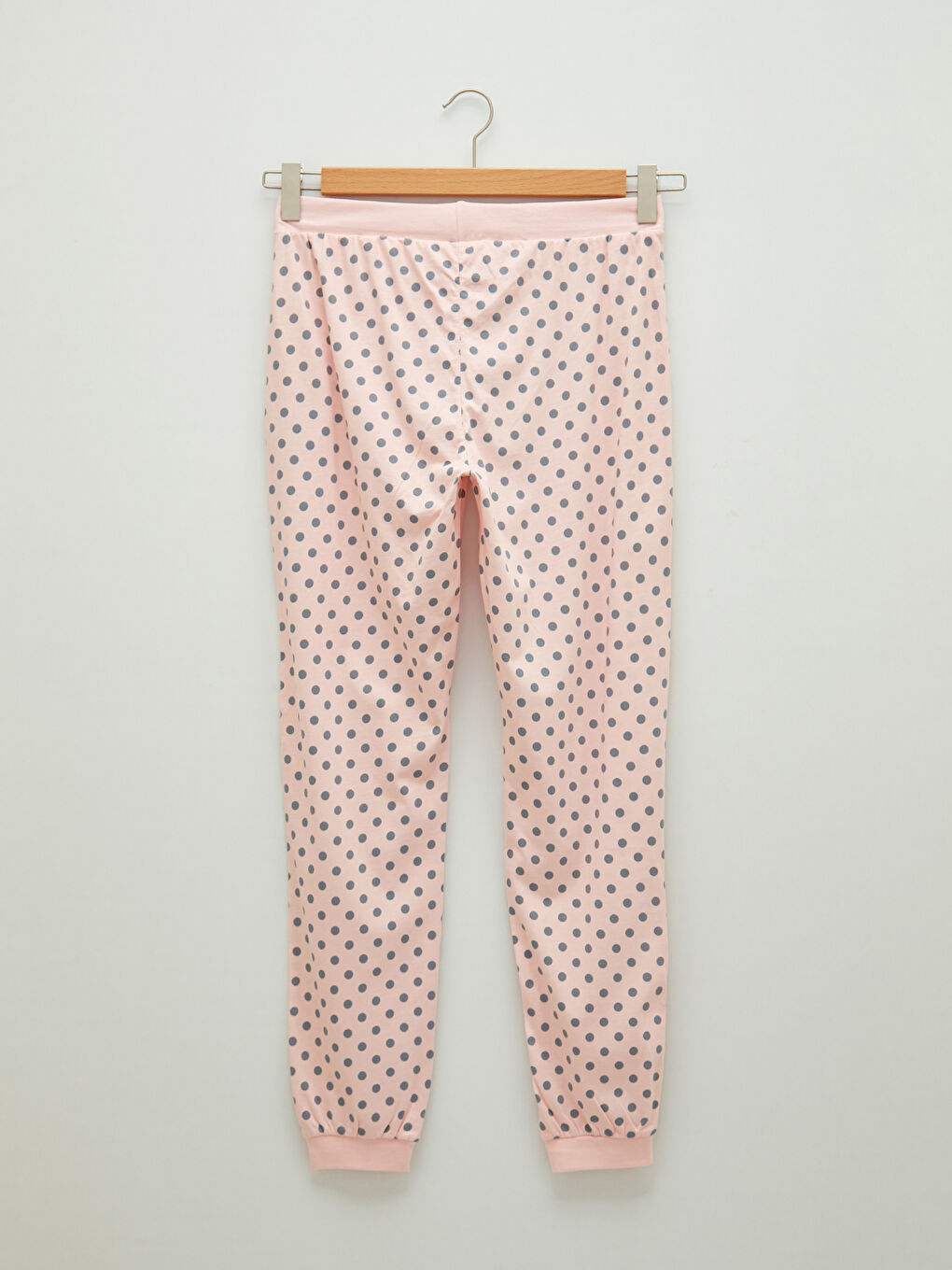 Bas de pyjama en coton à pois à taille élastique pour Femmes-6