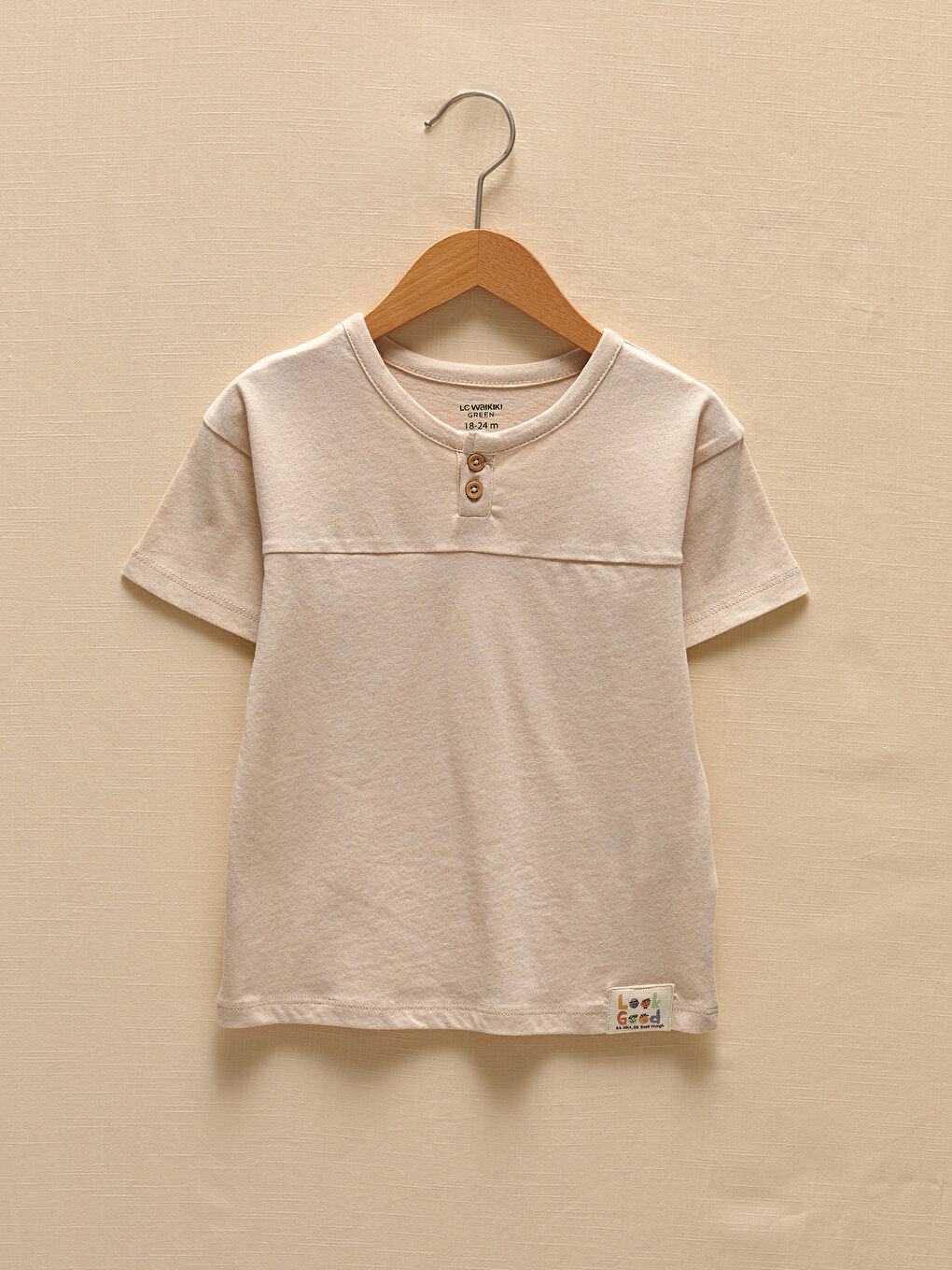 Crew Neck Basic Baby Boys' T-Shirt