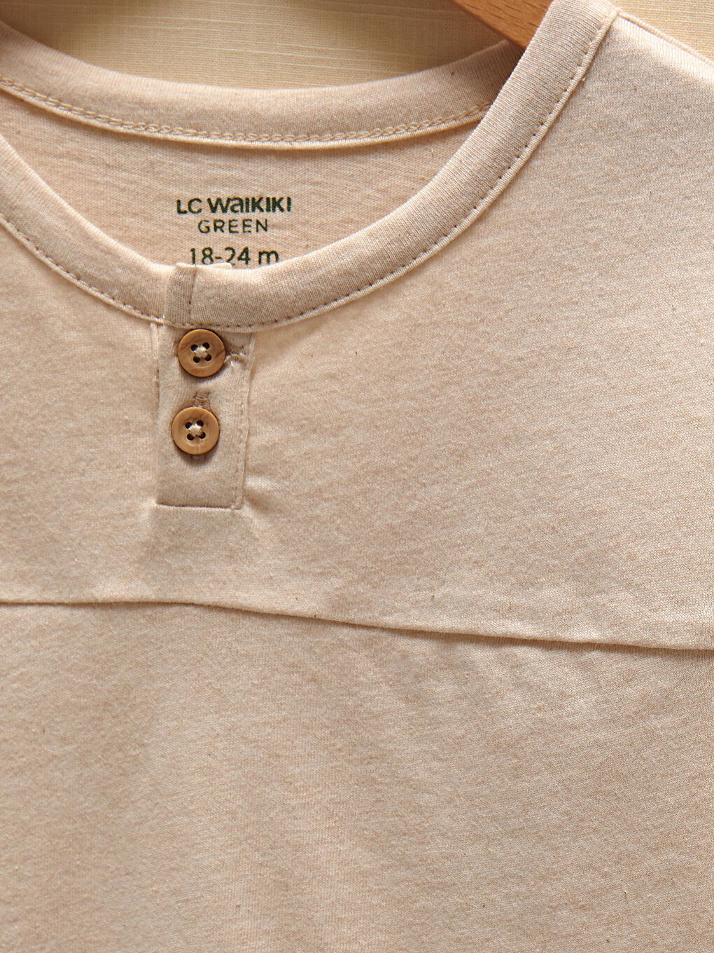 Crew Neck Basic Baby Boys' T-Shirt-1