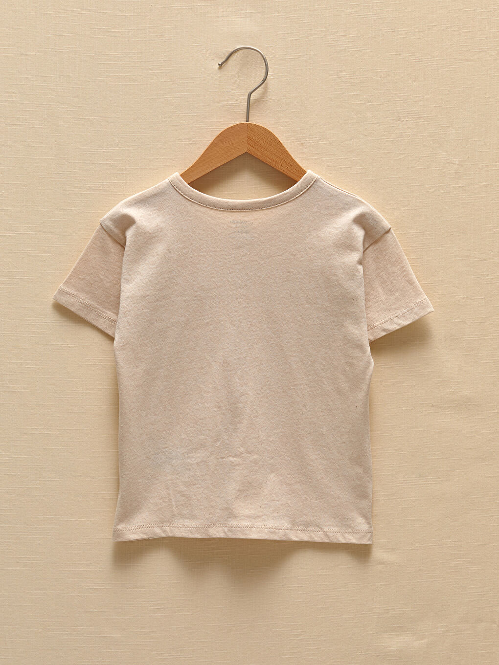 Crew Neck Basic Baby Boys' T-Shirt-2