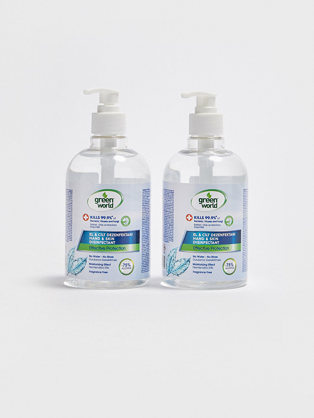Green World Sprey El ve Cilt Dezenfektanı 2'li 50 ml