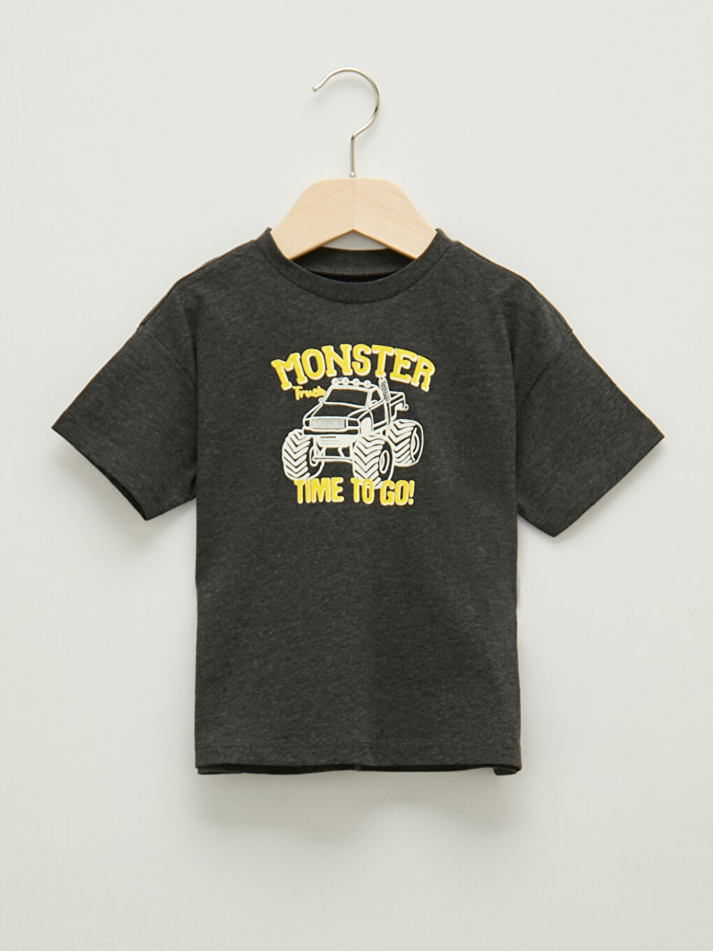 Crew Neck Short Sleeve Printed Baby Boy Set of 5-1