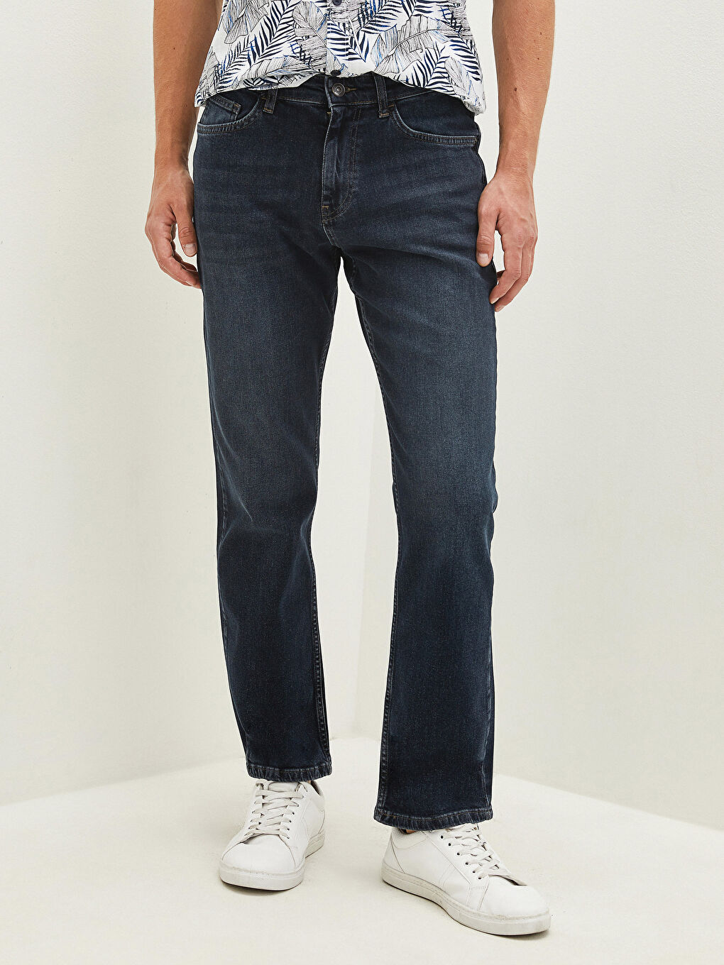 İndigo 790 Rahat Kalıp Erkek Jean Pantolon-2