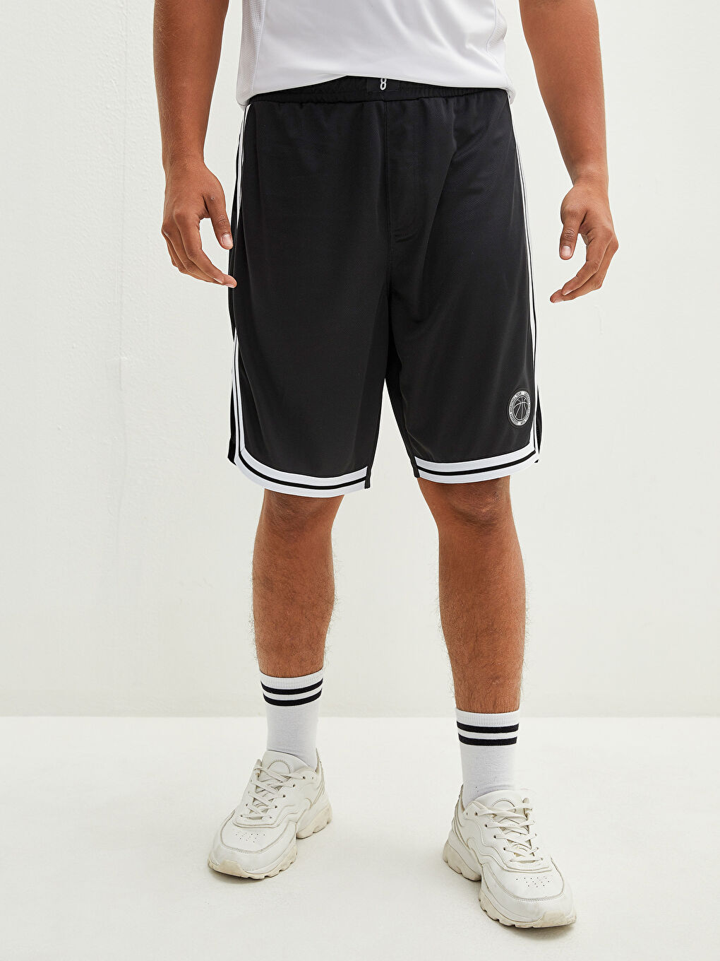 Standard Pattern Printed Active Sports Men's Shorts-2