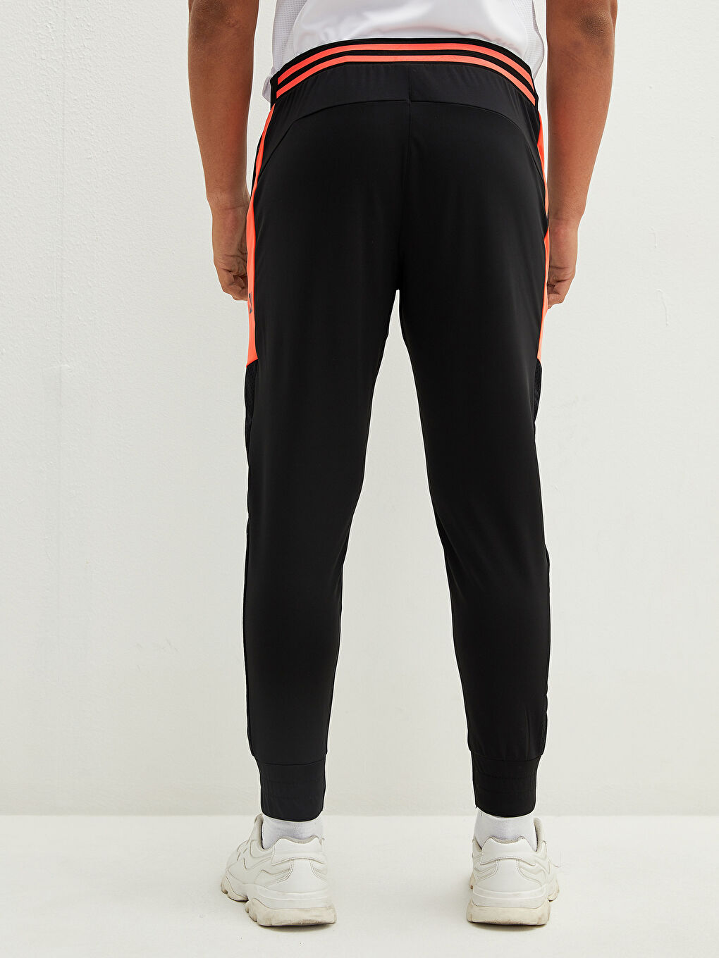 Siyah Slim Fit Erkek Jogger Eşofman Altı-3