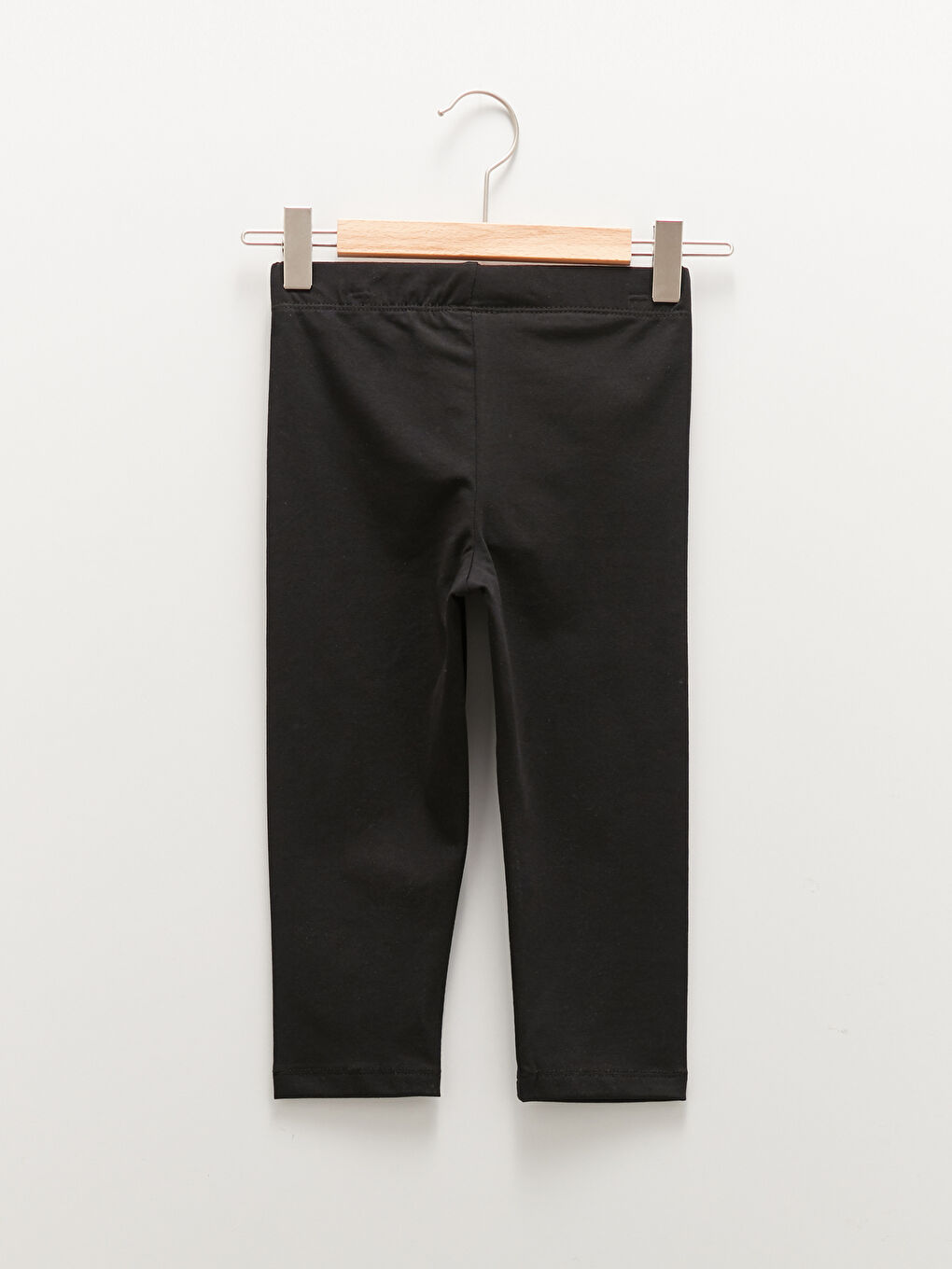 Leggings 3/4 Longueur en Coton Imprimé à Taille Élastique pour Fille-1