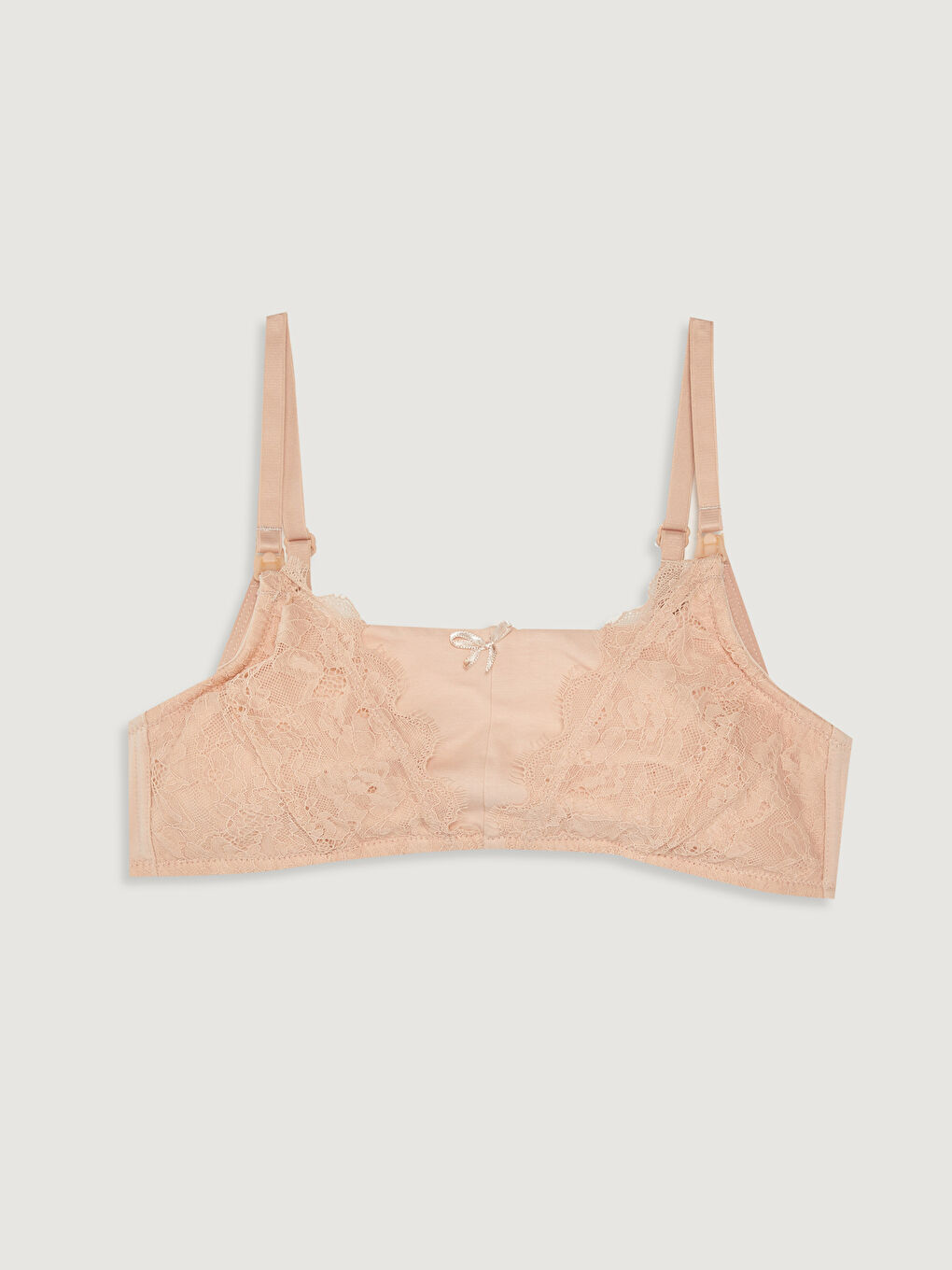 Balensiz Dantel Detaylı Emzirme Sütyeni