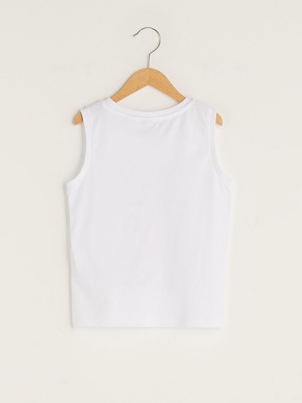 Beyaz Bisiklet Yaka Spider-Man Baskılı Erkek Çocuk Atlet-1