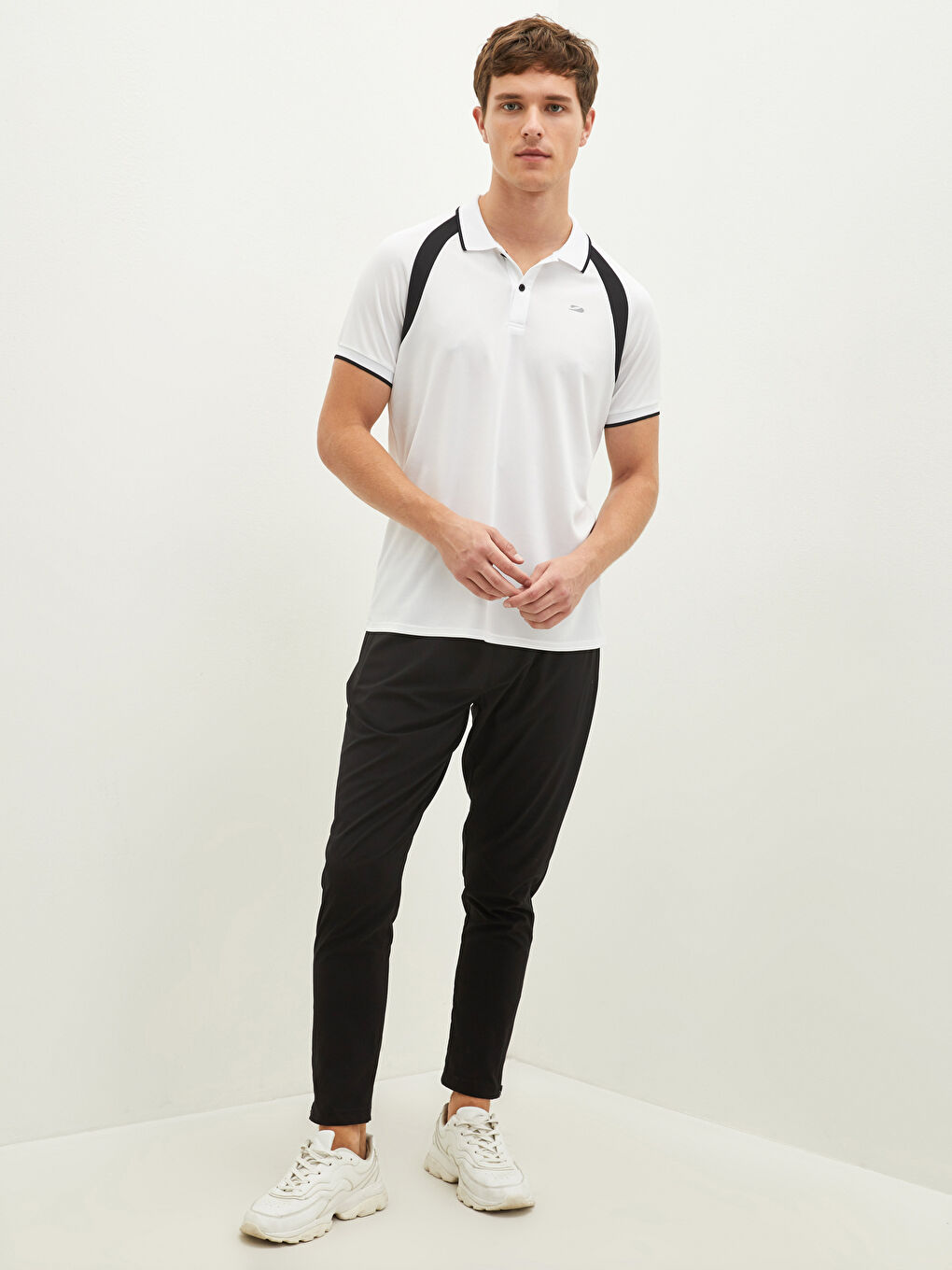 XSIDE ACTIVE Polo Neck Short Sleeve Active Sports Men's T-Shirt -S1JE13Z8-FFB
