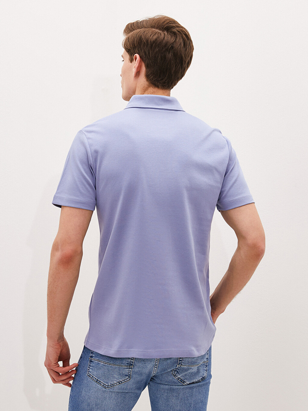 T-shirt Homme Col Polo Manches Courtes-3