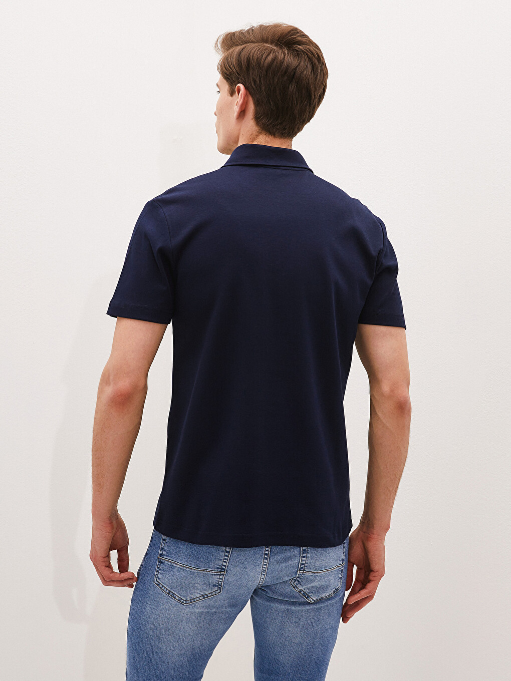 T-shirt Homme Col Polo Manches Courtes-4