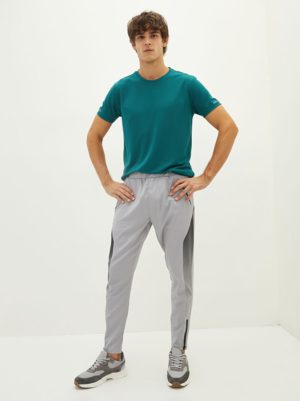 Standard Fit Men's Sports Sweatpants-3