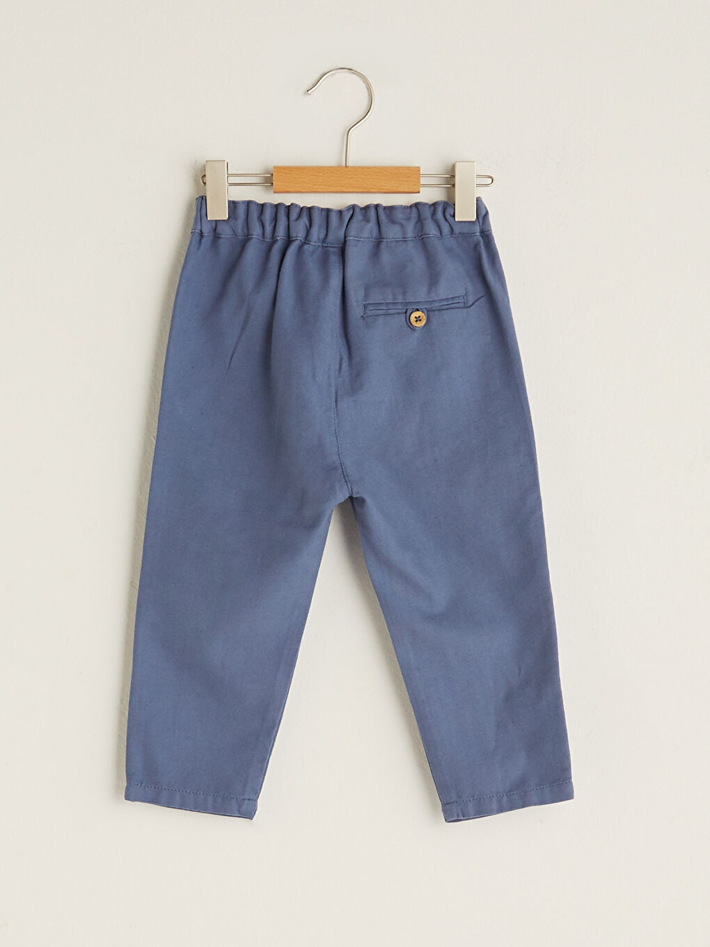 Elasticated Waist Basic Baby Boys' Trousers-1