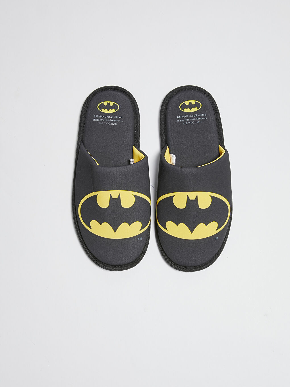 Siyah Batman Lisanslı Erkek Ev Terliği-2